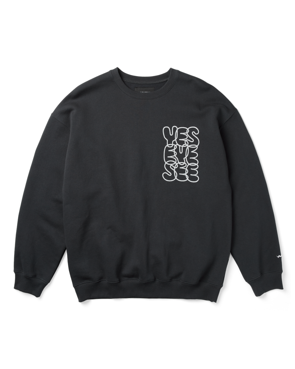 yeseyesee - C-Logo Sweatshirt (Charcoal) product image 1 | TRAB K-Fashion Australia