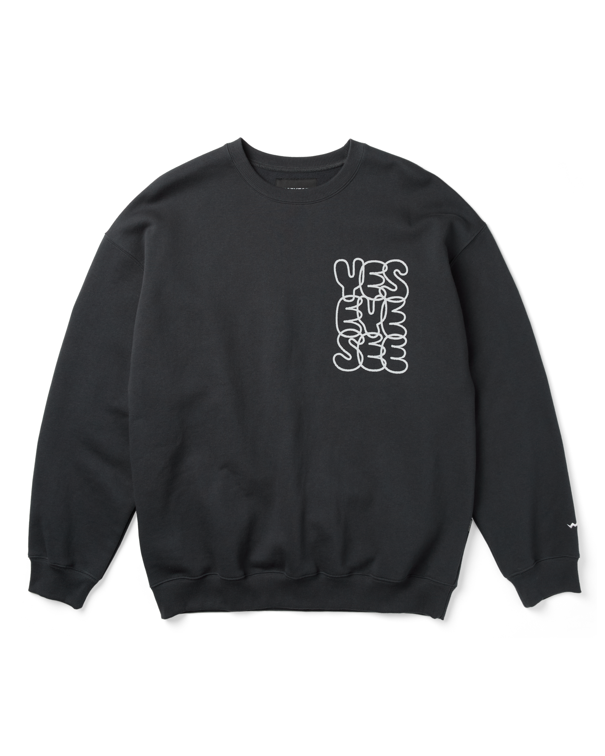 yeseyesee - C-Logo Sweatshirt (Charcoal) product image 1 | TRAB K-Fashion Australia