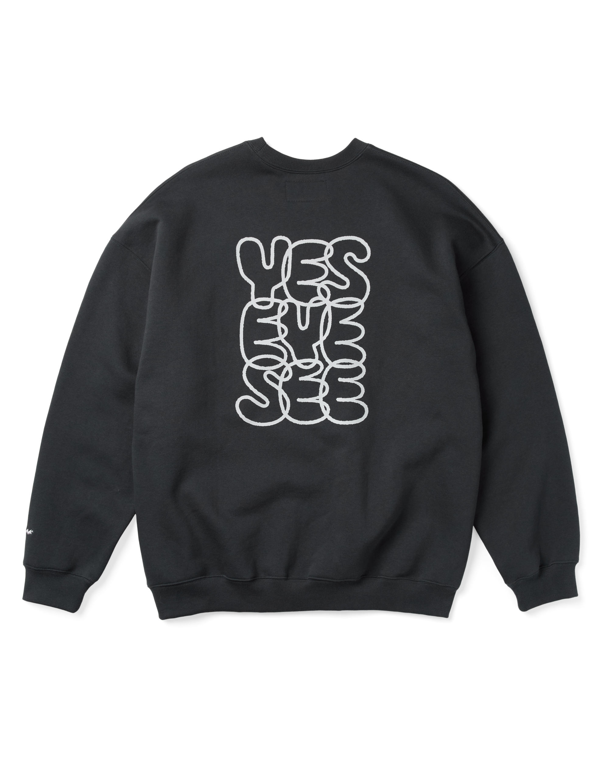 yeseyesee - C-Logo Sweatshirt (Charcoal) product image 2 | TRAB K-Fashion Australia