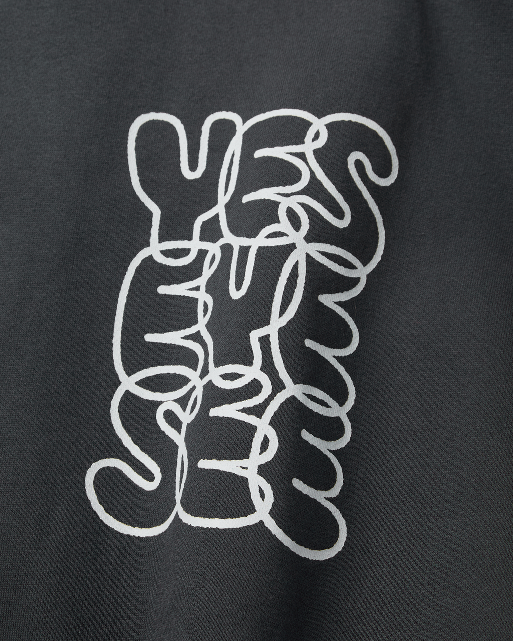 yeseyesee - C-Logo Sweatshirt (Charcoal) product image 4 | TRAB K-Fashion Australia