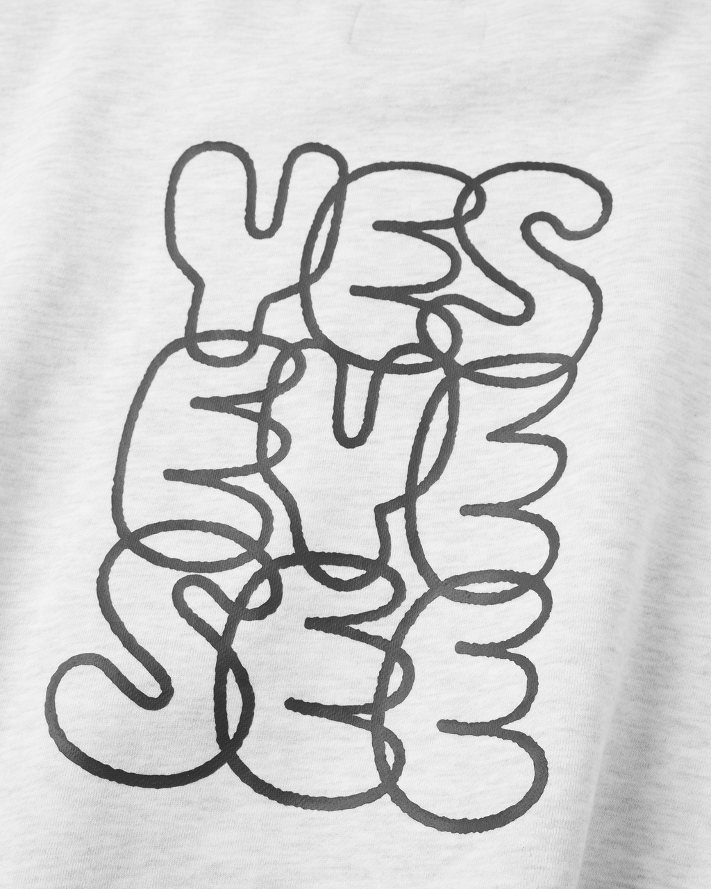 yeseyesee - C-Logo Sweatshirt (Light Grey) product image 6 | TRAB K-Fashion Australia
