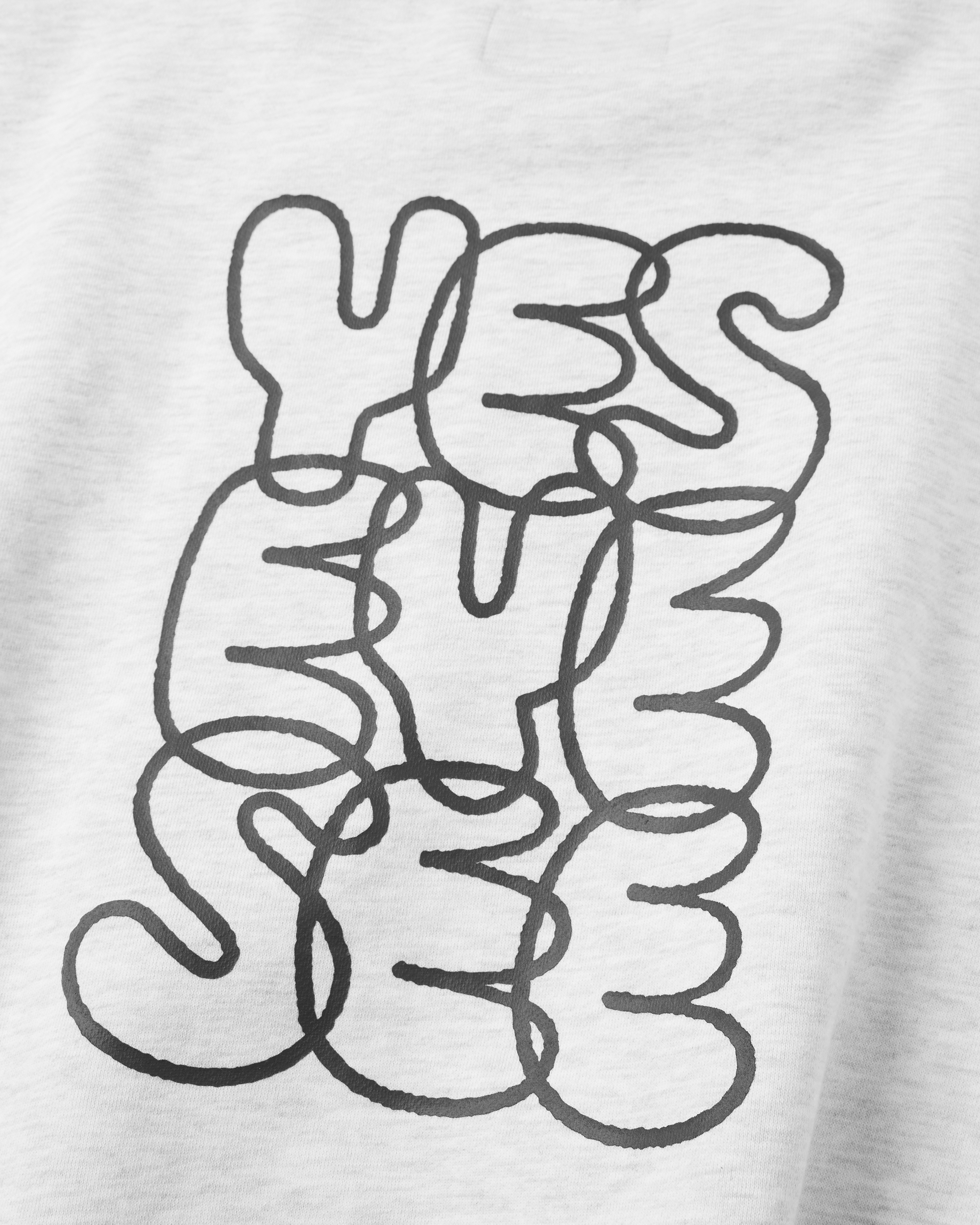 yeseyesee - C-Logo Sweatshirt (Light Grey) product image 6 | TRAB K-Fashion Australia