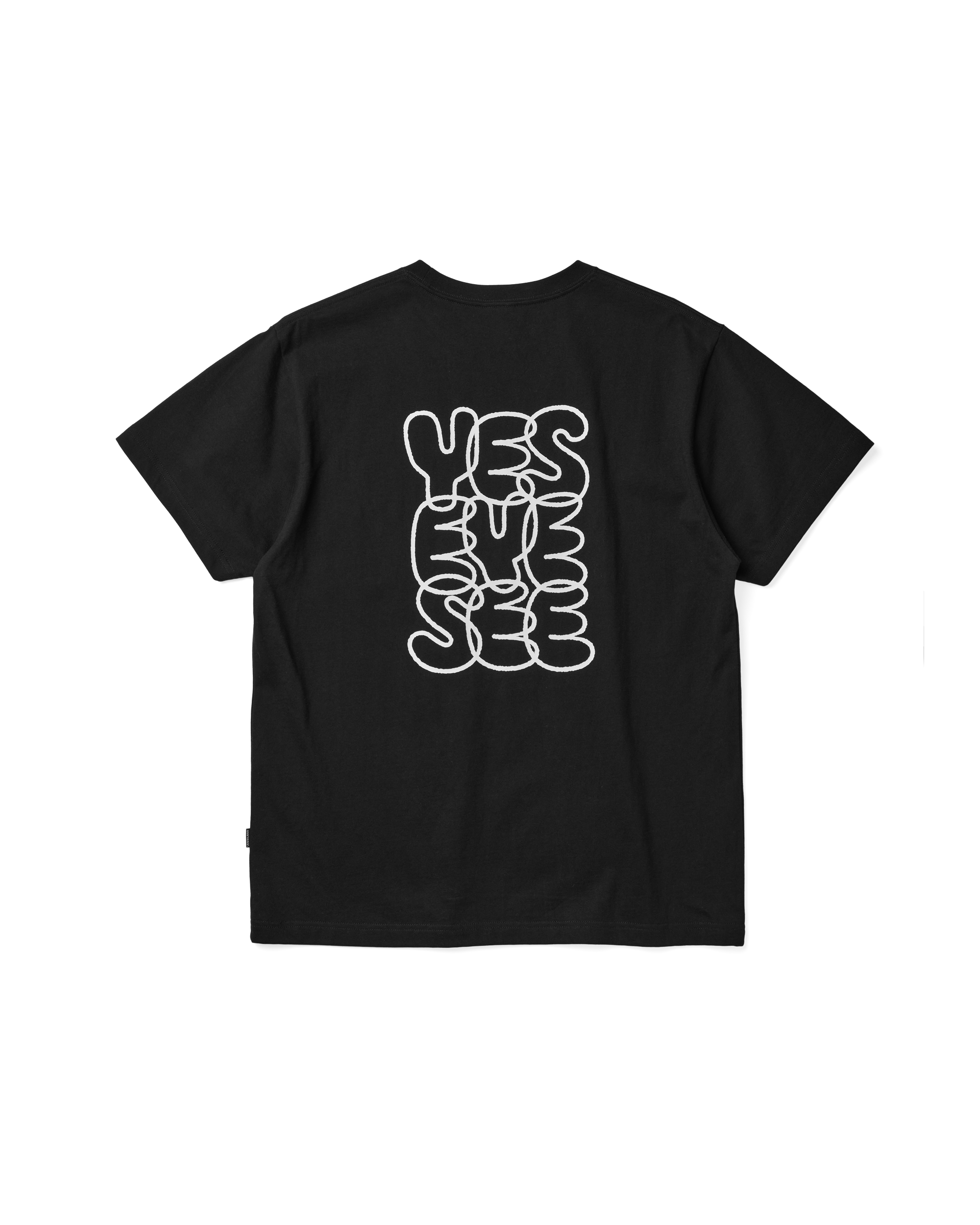 yeseyesee - C-Logo Tee (Black) product image 2 | TRAB K-Fashion Australia