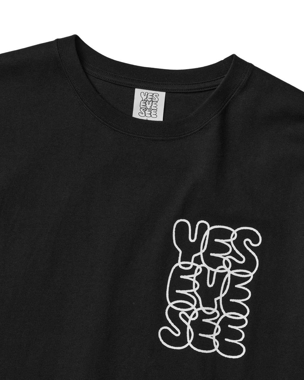 yeseyesee - C-Logo Tee (Black) product image 3 | TRAB K-Fashion Australia