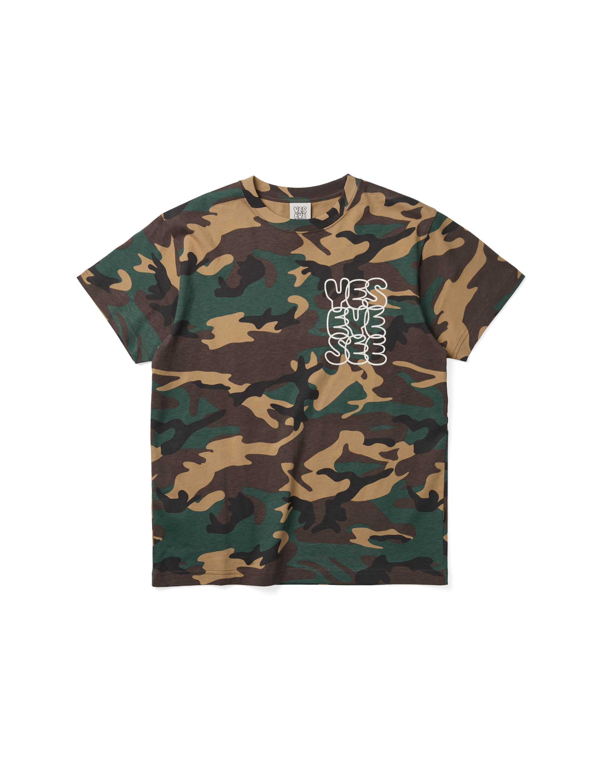 yeseyesee - C-Logo Tee (Camo) product image 1 | TRAB K-Fashion Australia