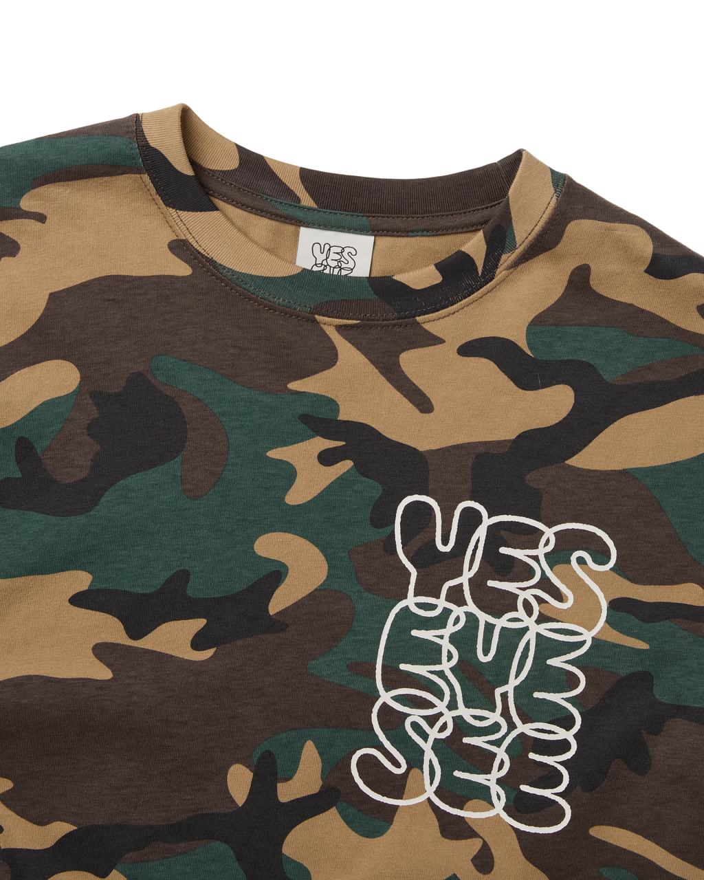 yeseyesee - C-Logo Tee (Camo) product image 3 | TRAB K-Fashion Australia
