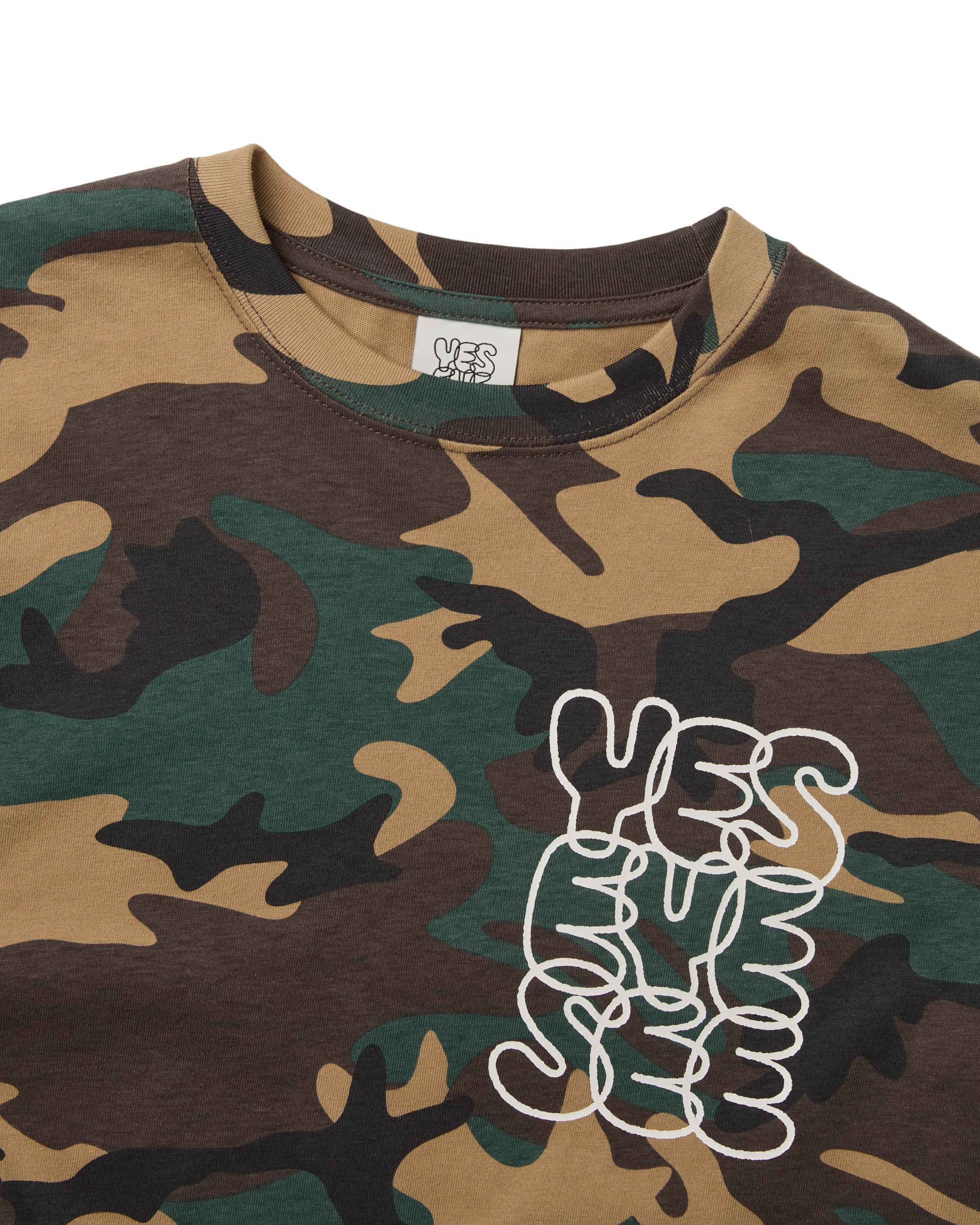 yeseyesee - C-Logo Tee (Camo) product image 3 | TRAB K-Fashion Australia