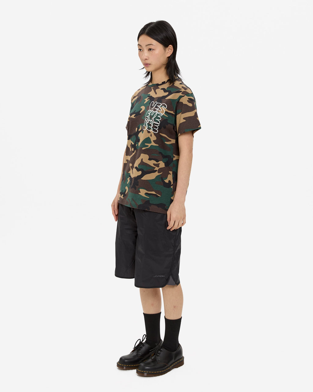 yeseyesee - C-Logo Tee (Camo) product image 7 | TRAB K-Fashion Australia