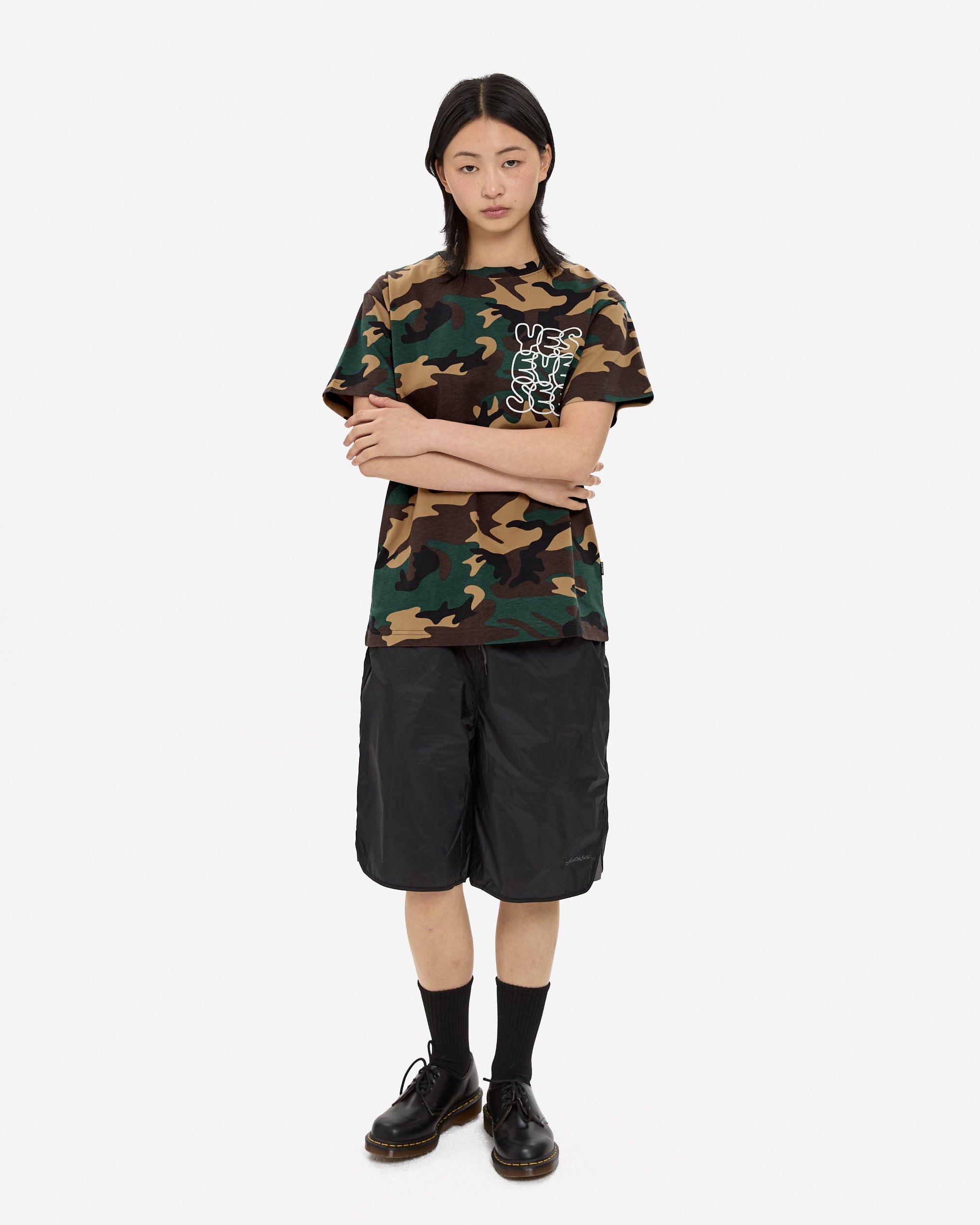 yeseyesee - C-Logo Tee (Camo) product image 9 | TRAB K-Fashion Australia