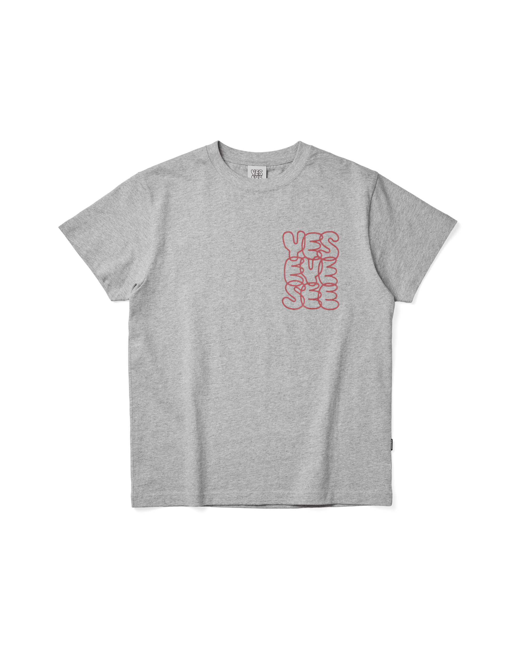 yeseyesee - C-Logo Tee (Grey) product image 1 | TRAB K-Fashion Australia