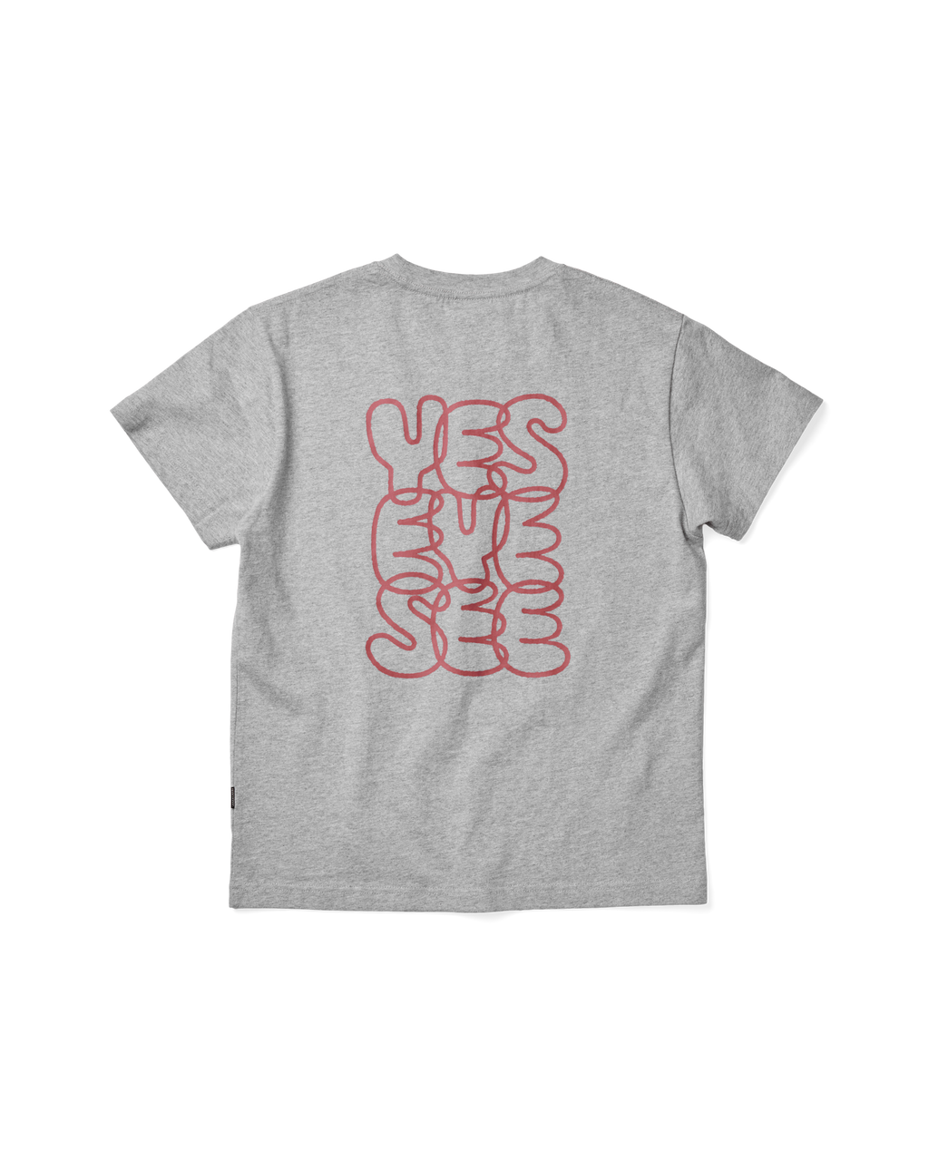 yeseyesee - C-Logo Tee (Grey) product image 2 | TRAB K-Fashion Australia
