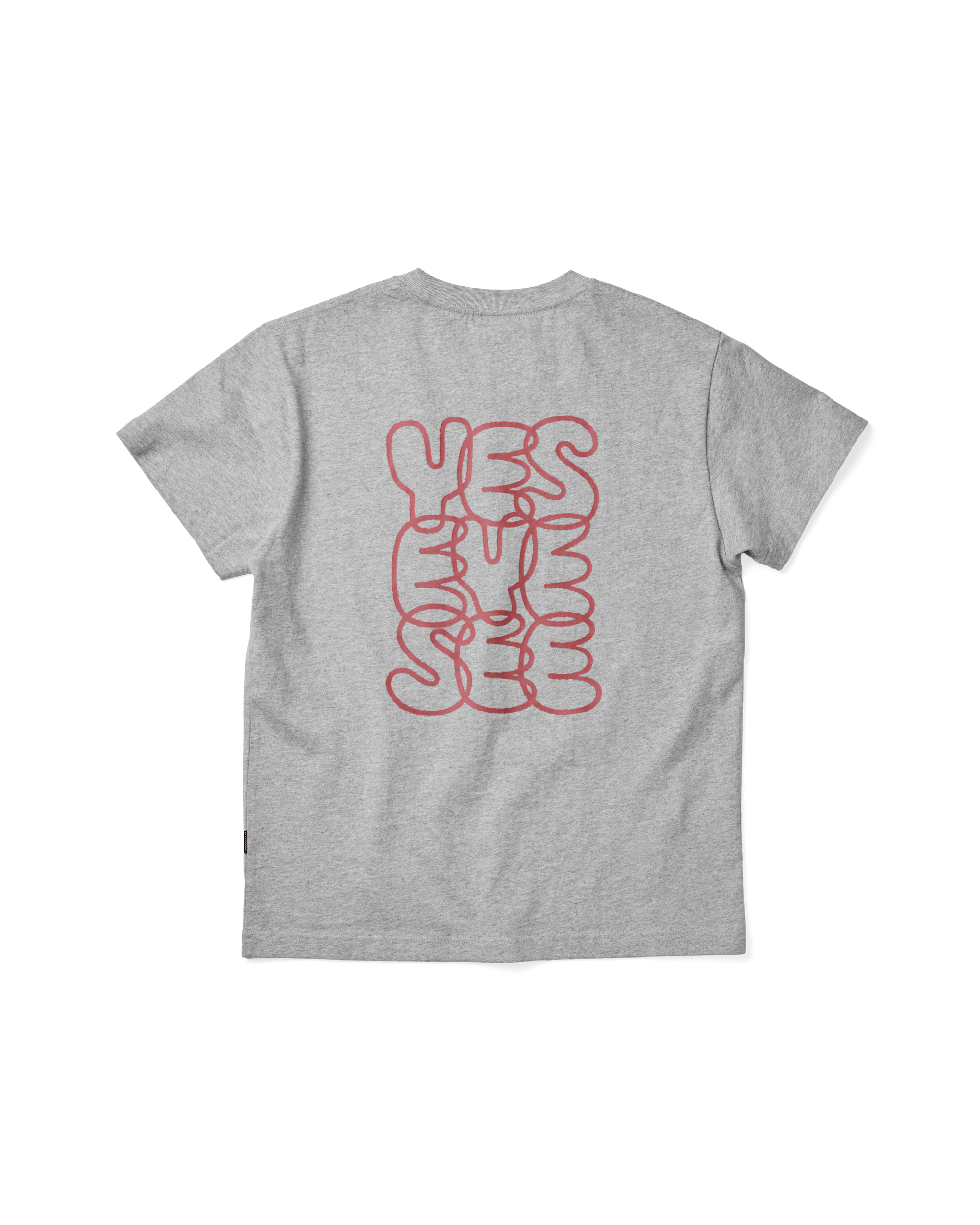 yeseyesee - C-Logo Tee (Grey) product image 2 | TRAB K-Fashion Australia