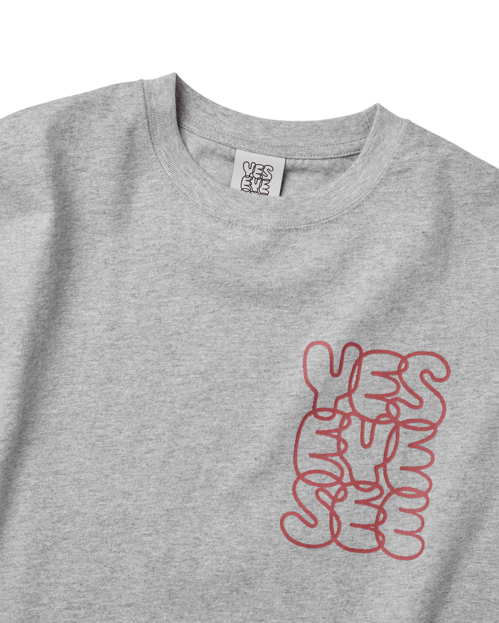yeseyesee - C-Logo Tee (Grey) product image 3 | TRAB K-Fashion Australia