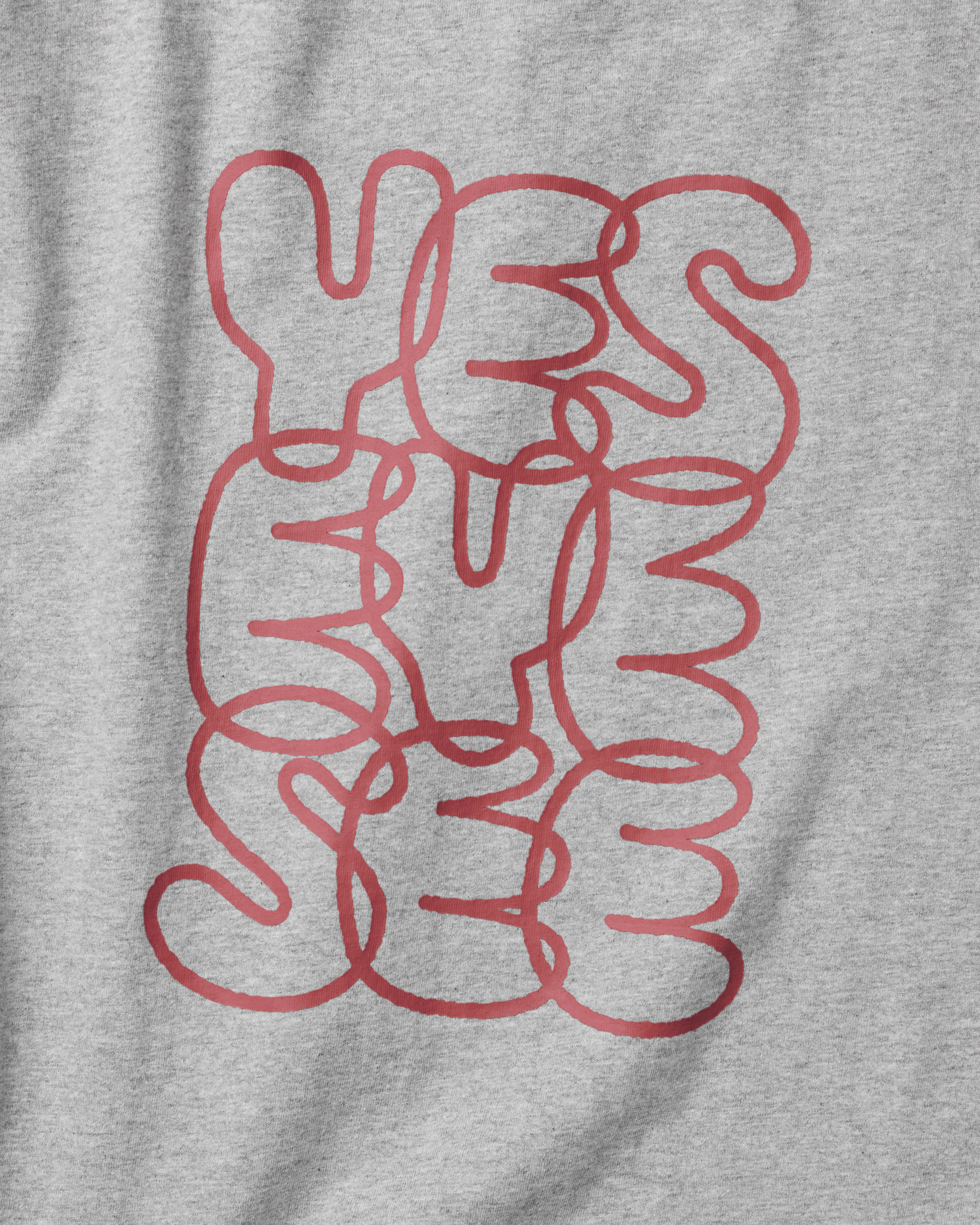 yeseyesee - C-Logo Tee (Grey) product image 4 | TRAB K-Fashion Australia