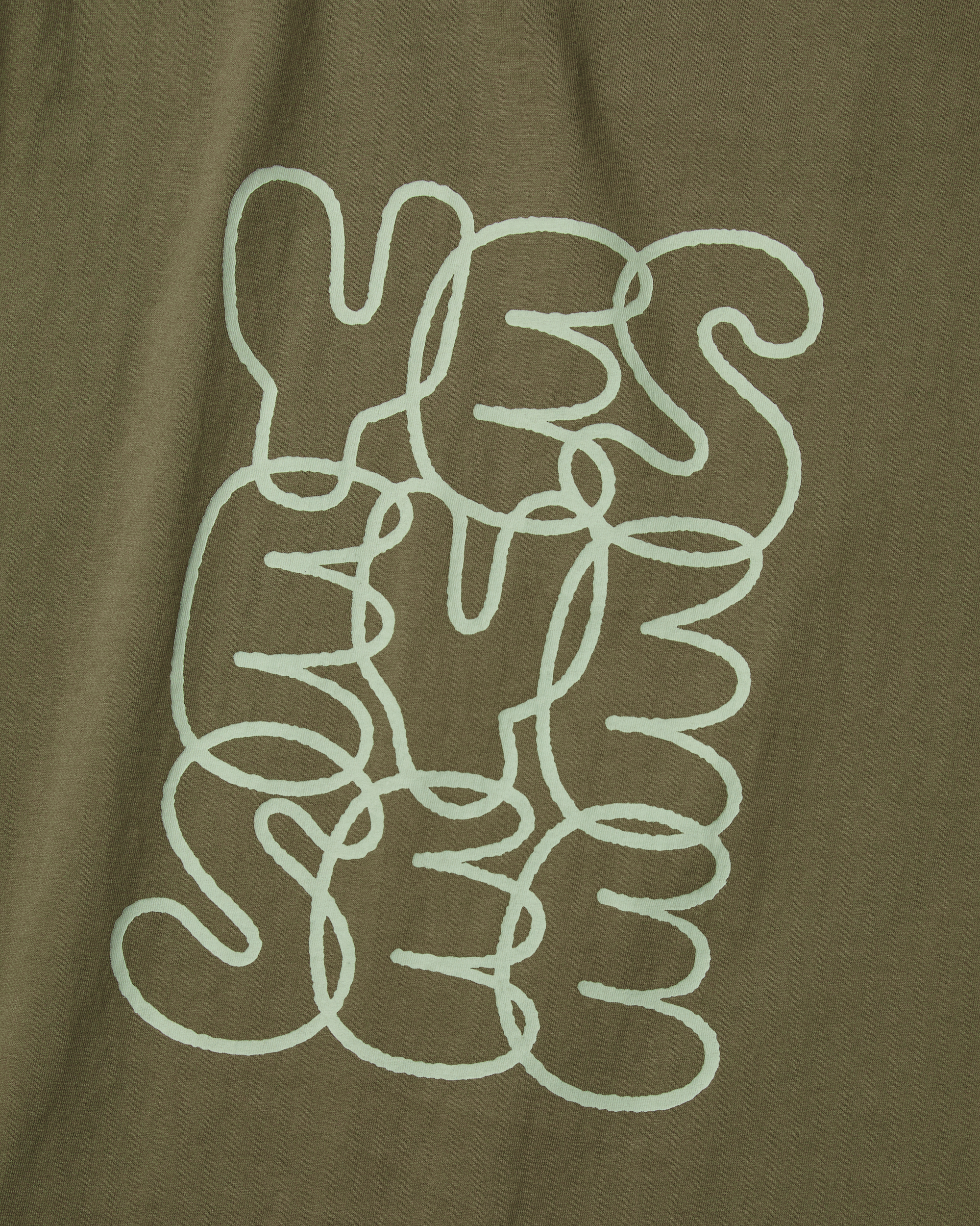 yeseyesee - C-Logo Tee (Khaki) product image 4 | TRAB K-Fashion Australia