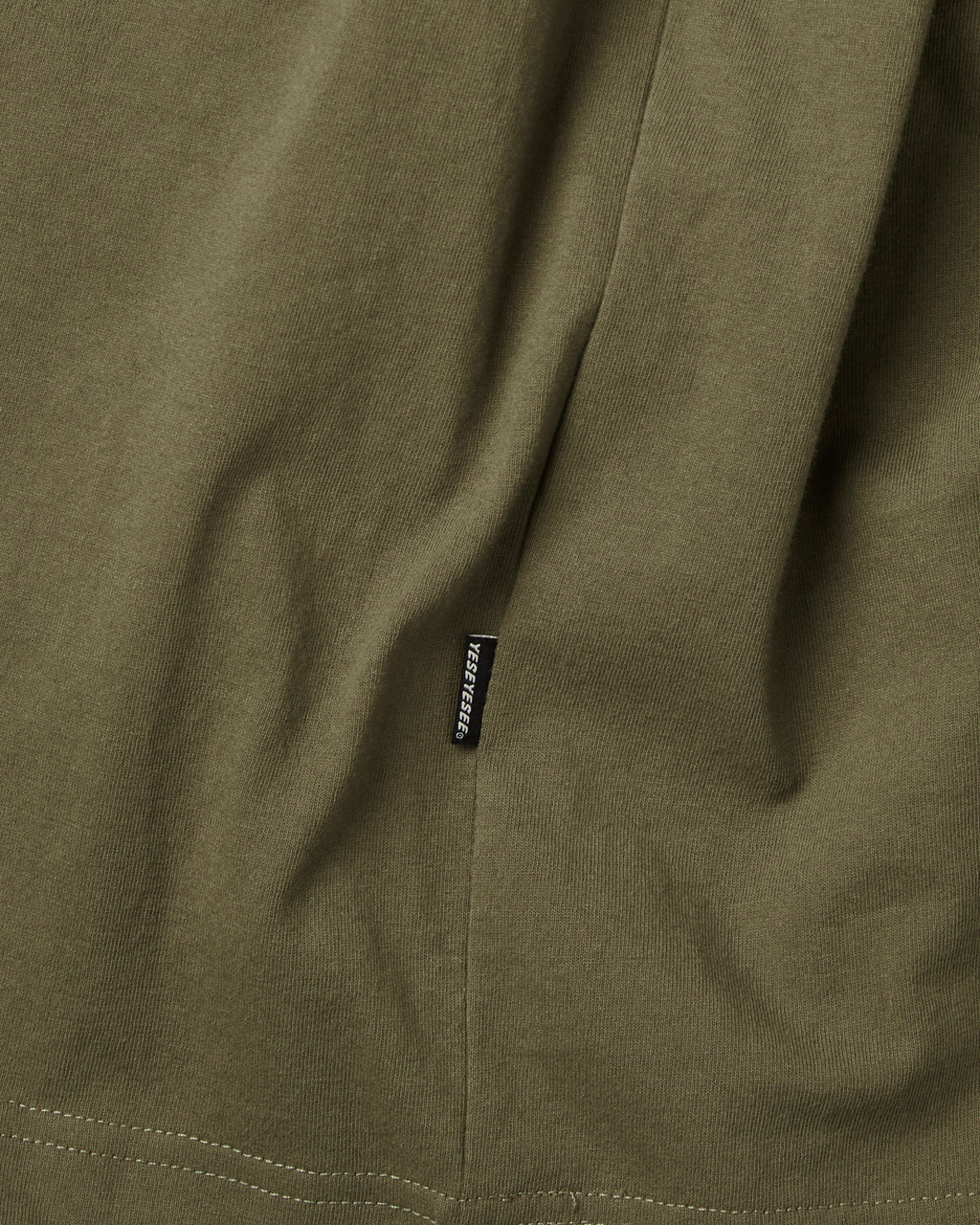 yeseyesee - C-Logo Tee (Khaki) product image 5 | TRAB K-Fashion Australia