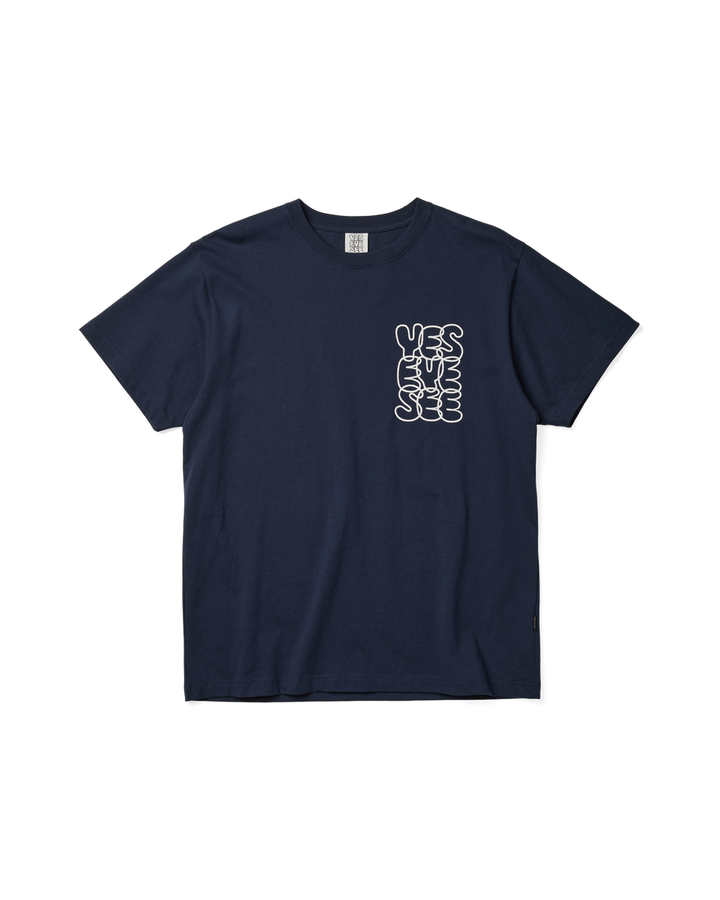 yeseyesee - C-Logo Tee (Navy) product image 1 | TRAB K-Fashion Australia