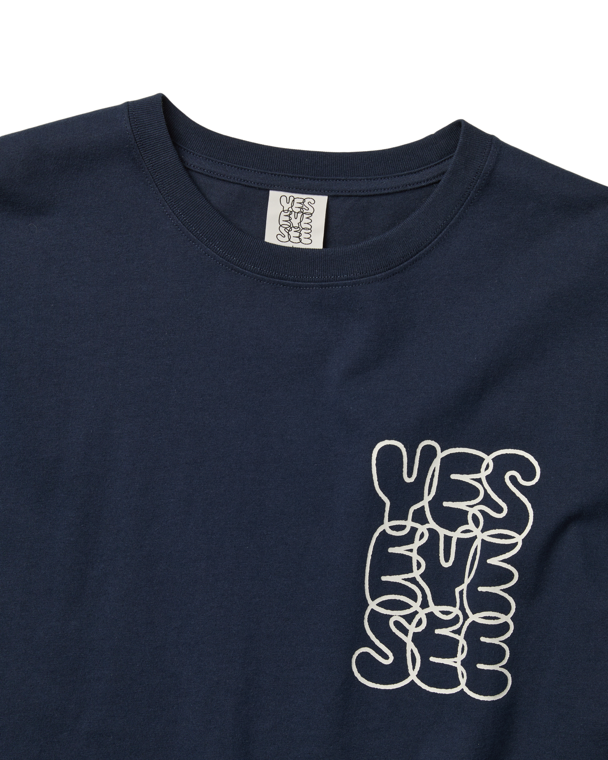 yeseyesee - C-Logo Tee (Navy) product image 3 | TRAB K-Fashion Australia