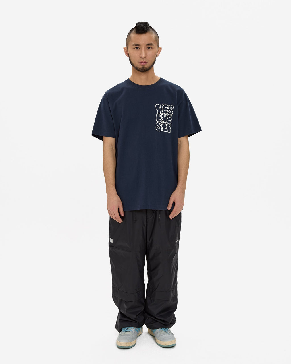 yeseyesee - C-Logo Tee (Navy) product image 6 | TRAB K-Fashion Australia