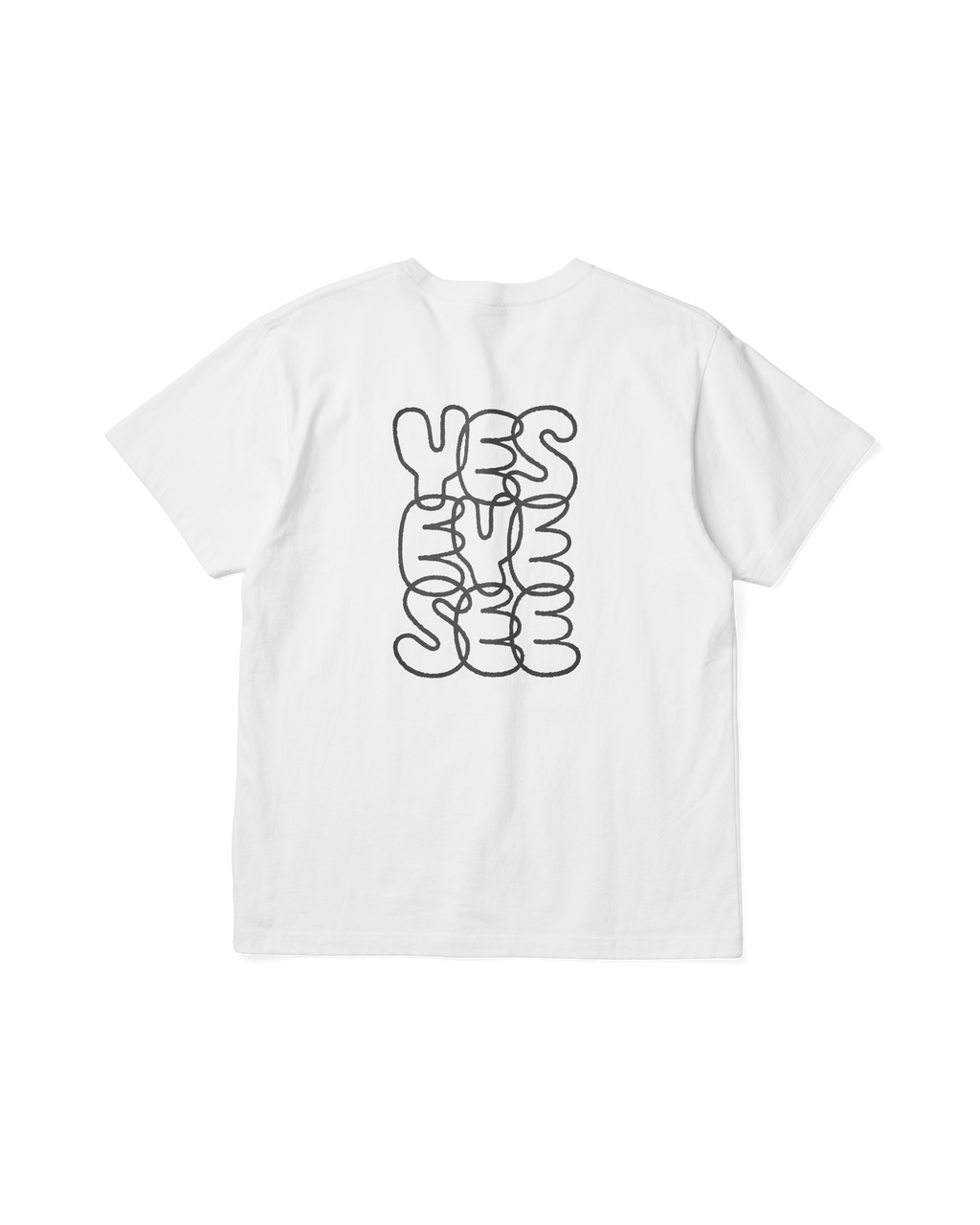 yeseyesee - C-Logo Tee (White) product image 2 | TRAB K-Fashion Australia