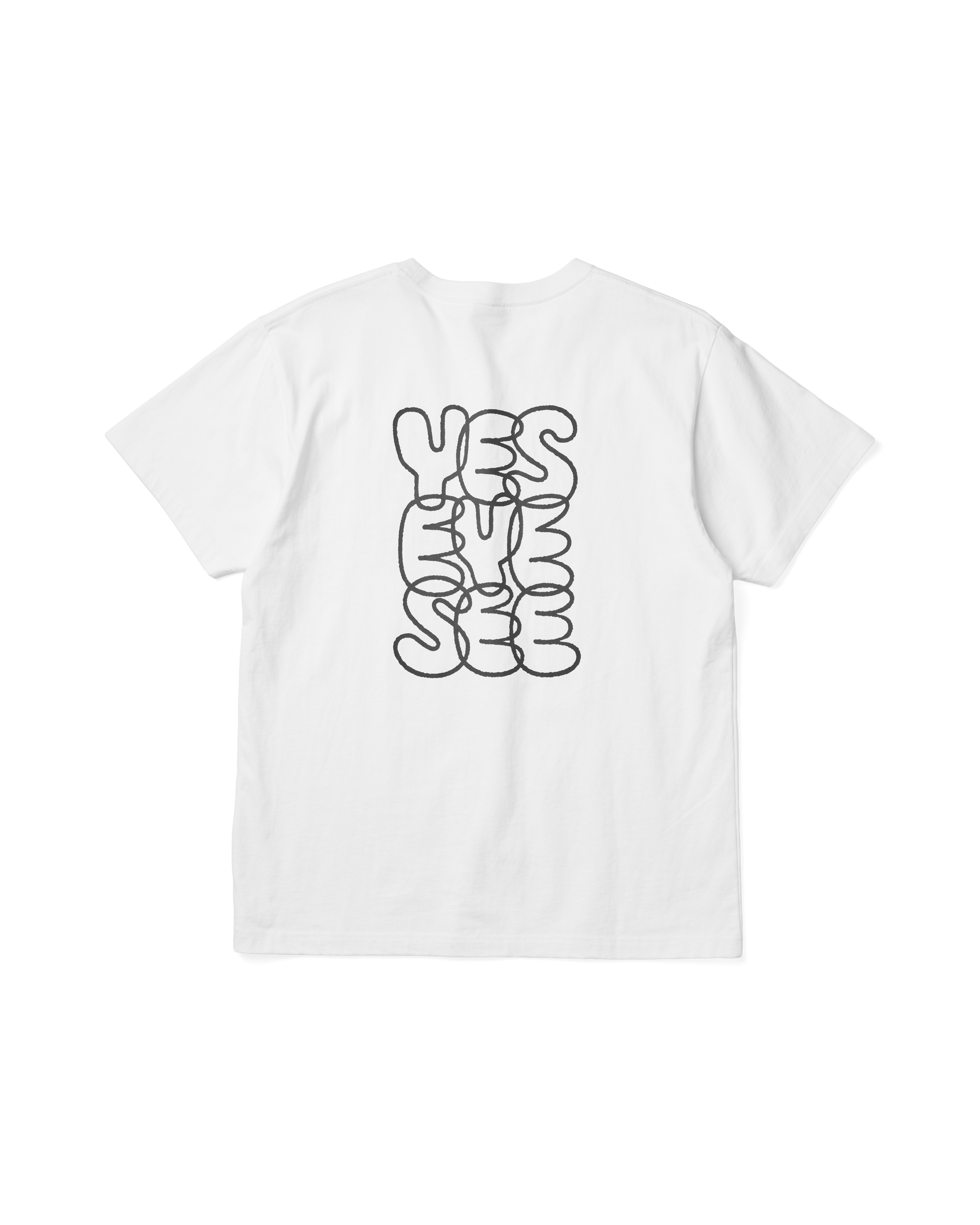 yeseyesee - C-Logo Tee (White) product image 2 | TRAB K-Fashion Australia