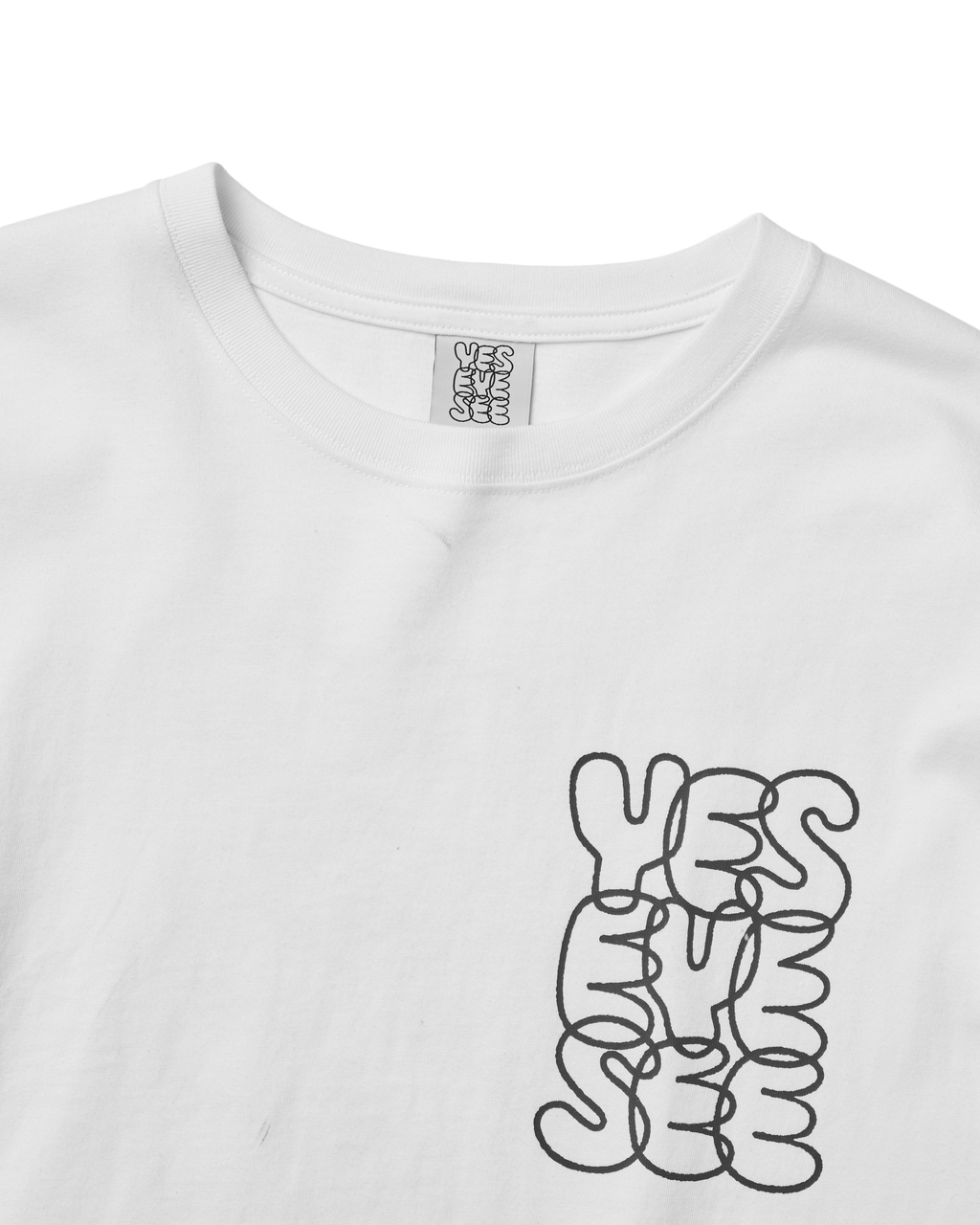 yeseyesee - C-Logo Tee (White) product image 3 | TRAB K-Fashion Australia
