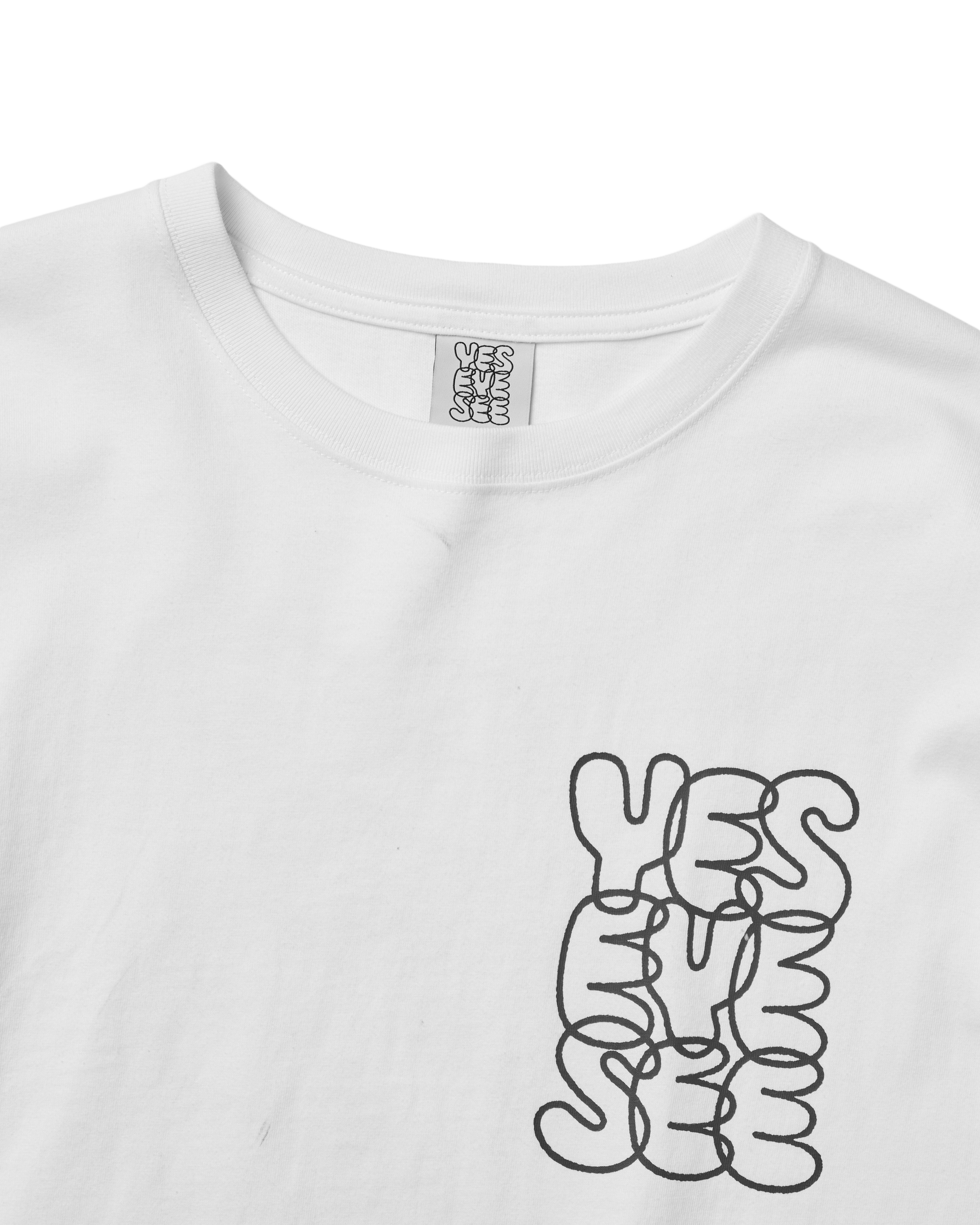 yeseyesee - C-Logo Tee (White) product image 3 | TRAB K-Fashion Australia
