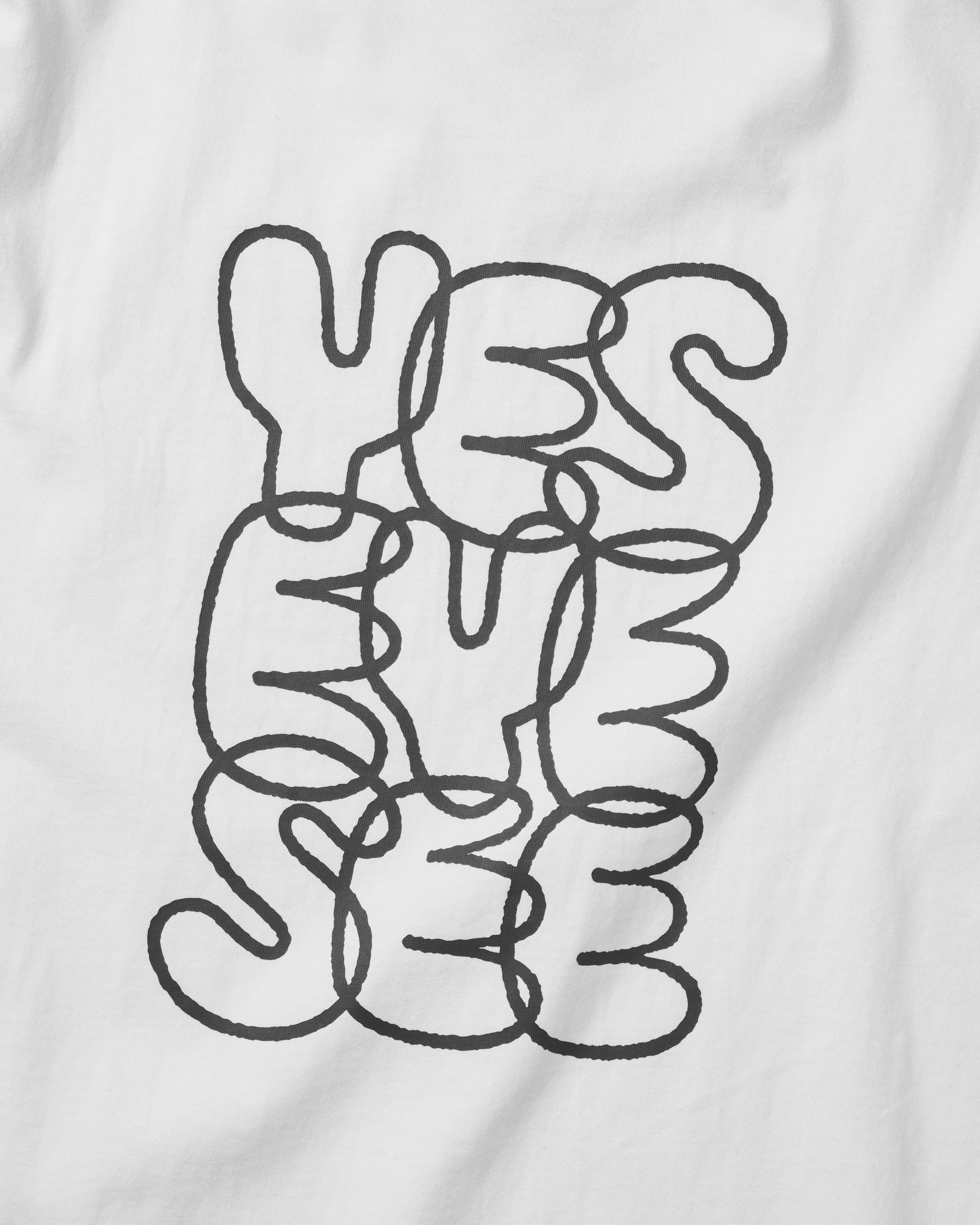 yeseyesee - C-Logo Tee (White) product image 4 | TRAB K-Fashion Australia