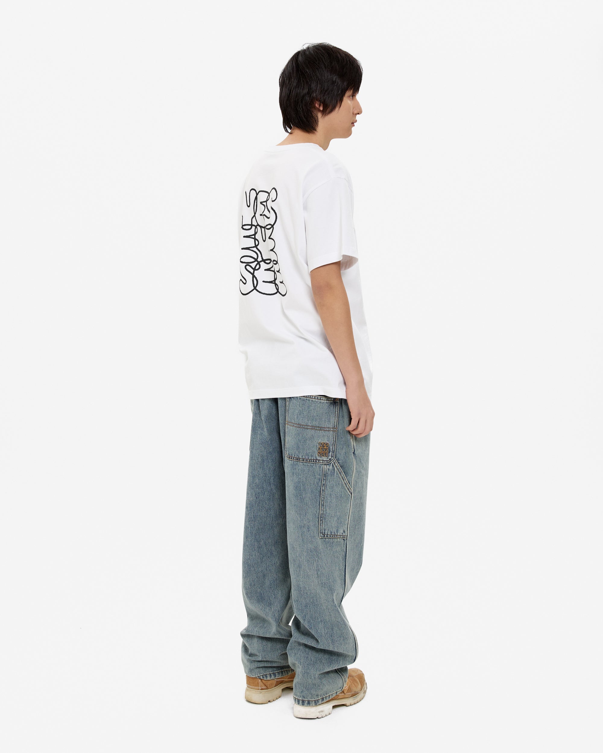 yeseyesee - C-Logo Tee (White) product image 8 | TRAB K-Fashion Australia