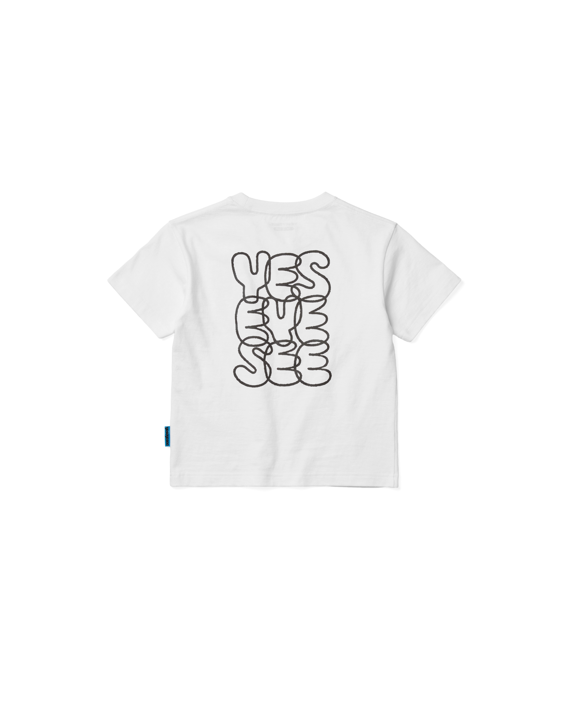 yeseyesee - C-Logo Kids Tee (White) product image 2 | TRAB K-Fashion Australia