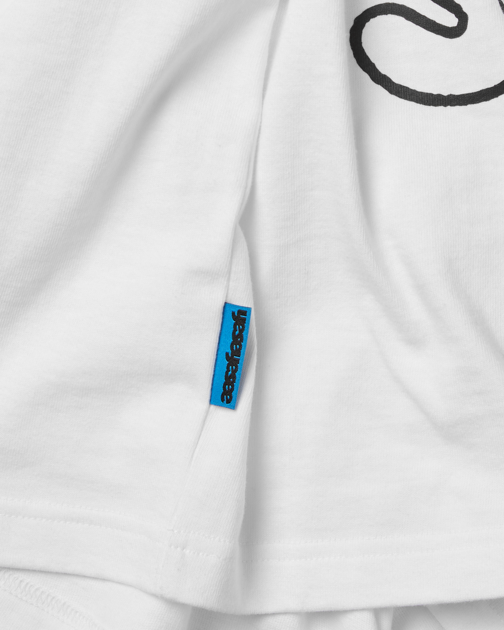 yeseyesee - C-Logo Kids Tee (White) product image 5 | TRAB K-Fashion Australia