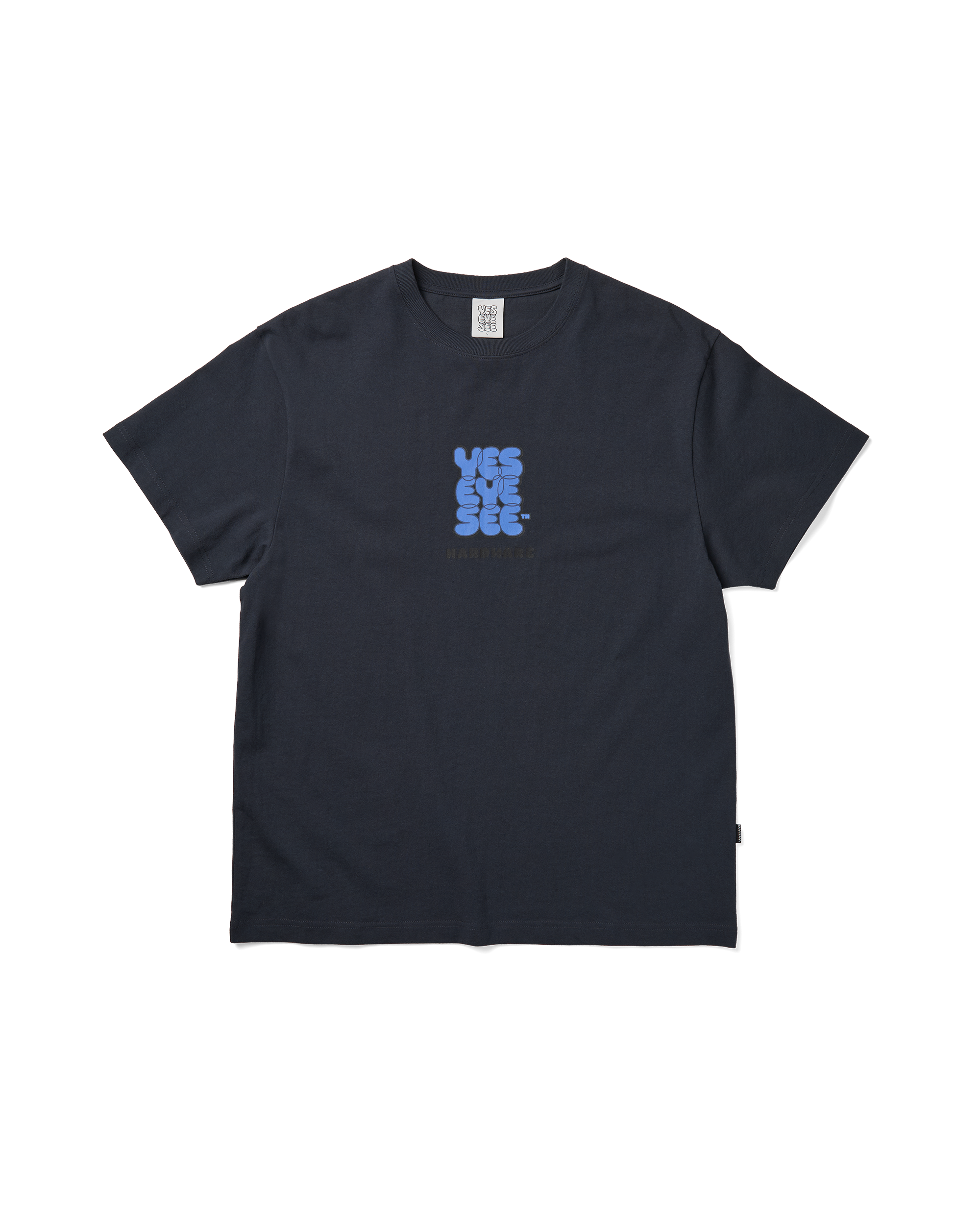yeseyesee - C-Logo Hardware Tee (Charcoal) product image 1 | TRAB K-Fashion Australia