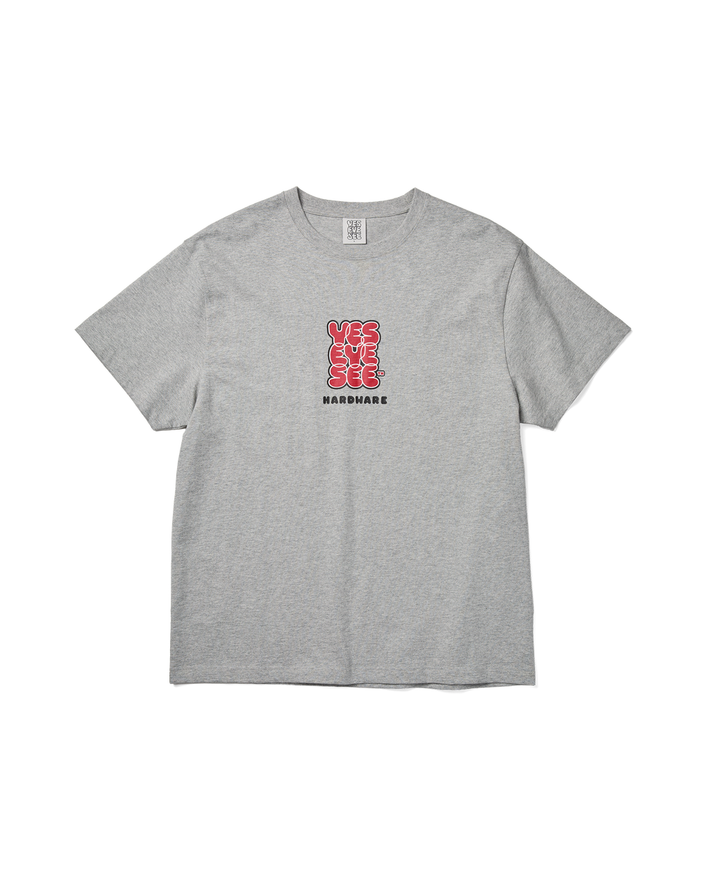 yeseyesee - C-Logo Hardware Tee (Grey) product image 1 | TRAB K-Fashion Australia