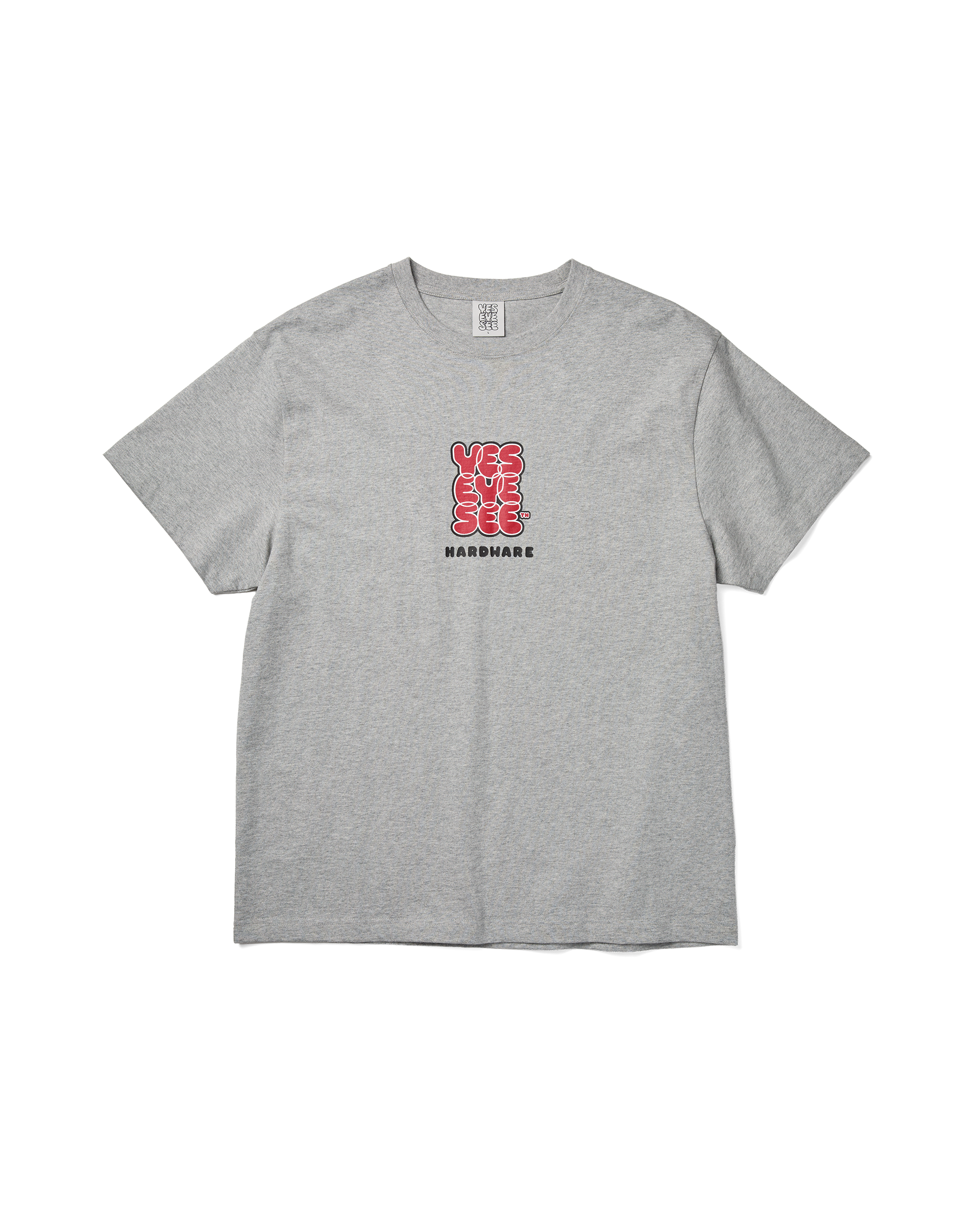 yeseyesee - C-Logo Hardware Tee (Grey) product image 1 | TRAB K-Fashion Australia