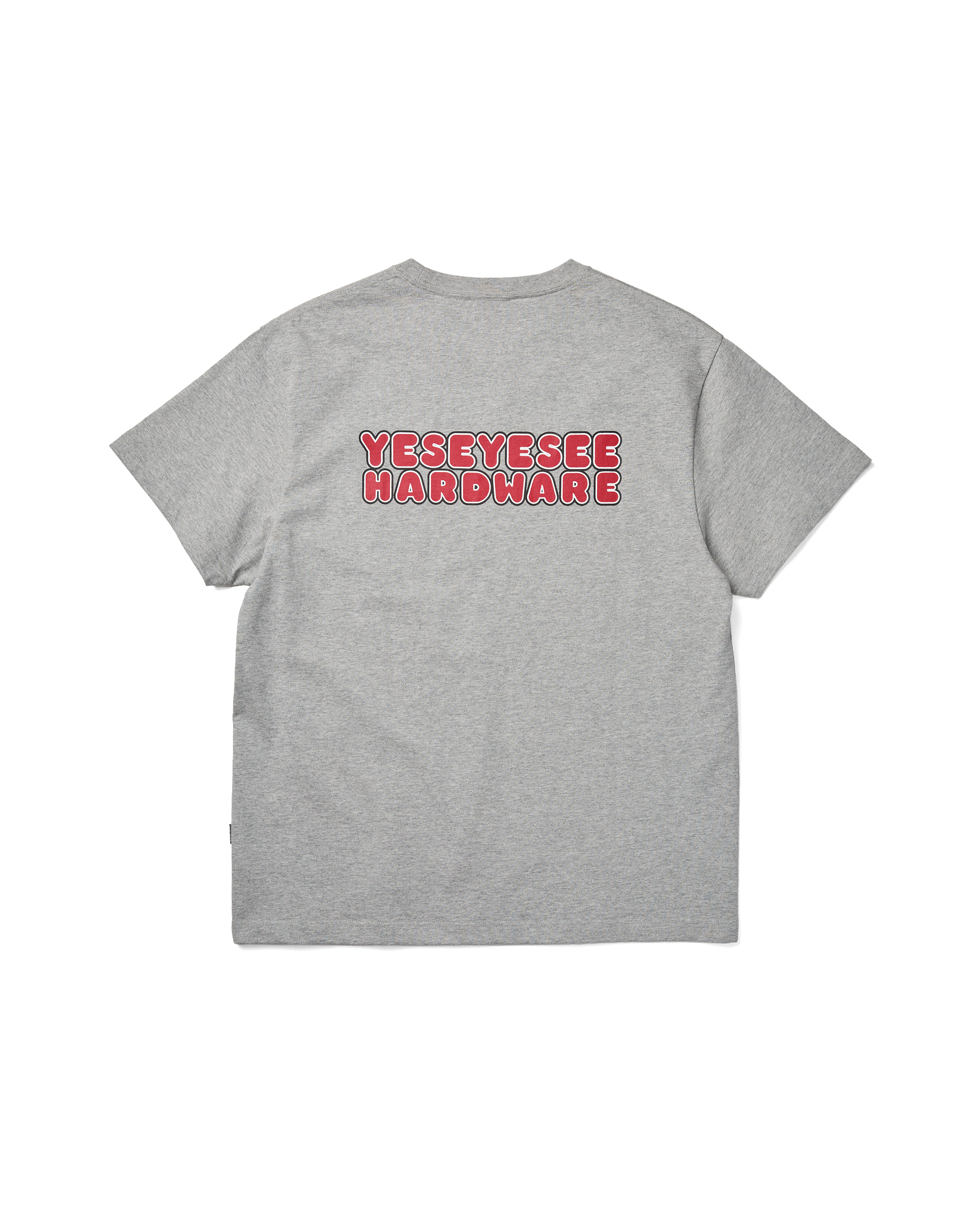 yeseyesee - C-Logo Hardware Tee (Grey) product image 2 | TRAB K-Fashion Australia