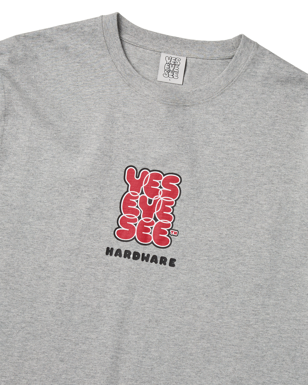 yeseyesee - C-Logo Hardware Tee (Grey) product image 3 | TRAB K-Fashion Australia