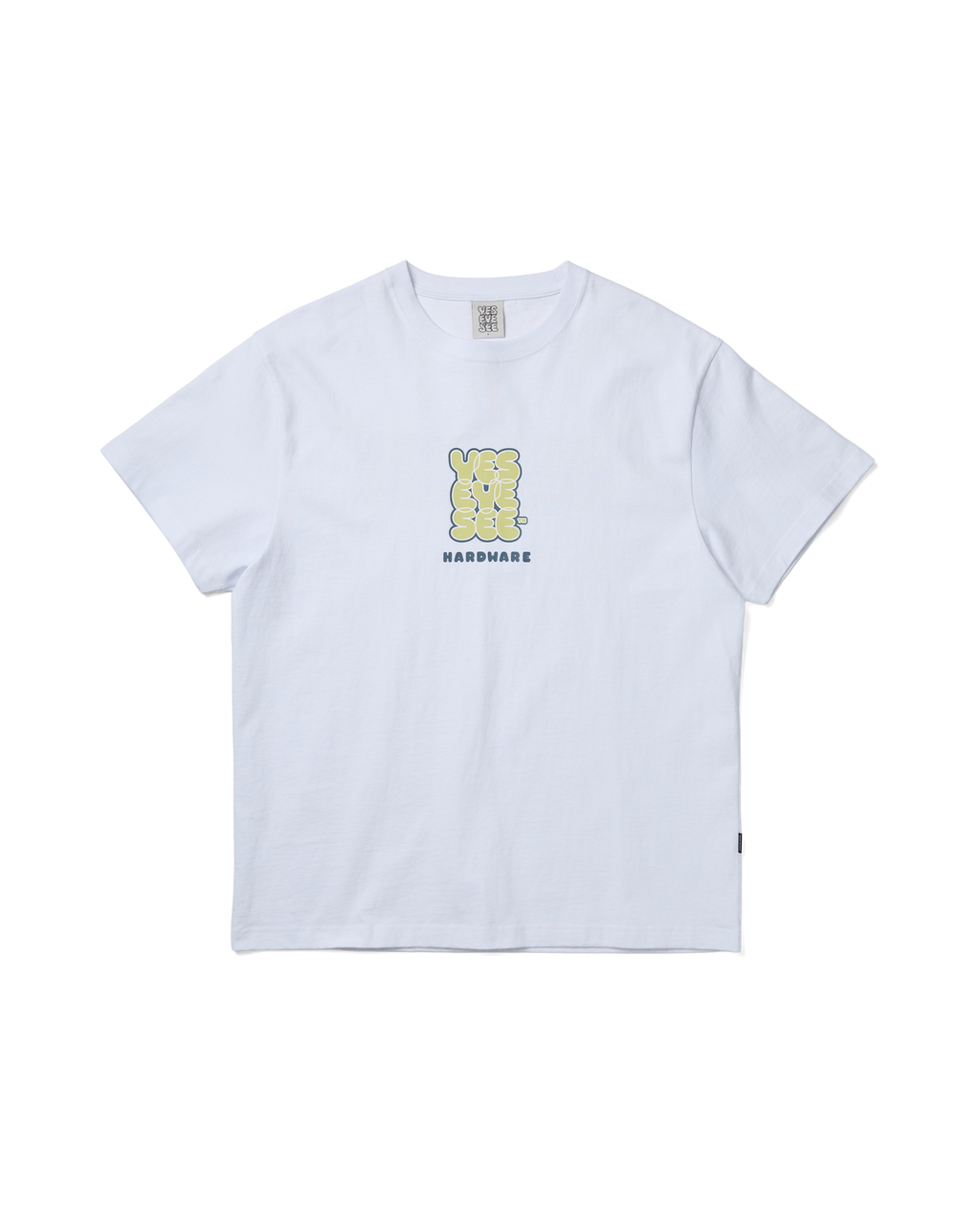 yeseyesee - C-Logo Hardware Tee (White) product image 1 | TRAB K-Fashion Australia