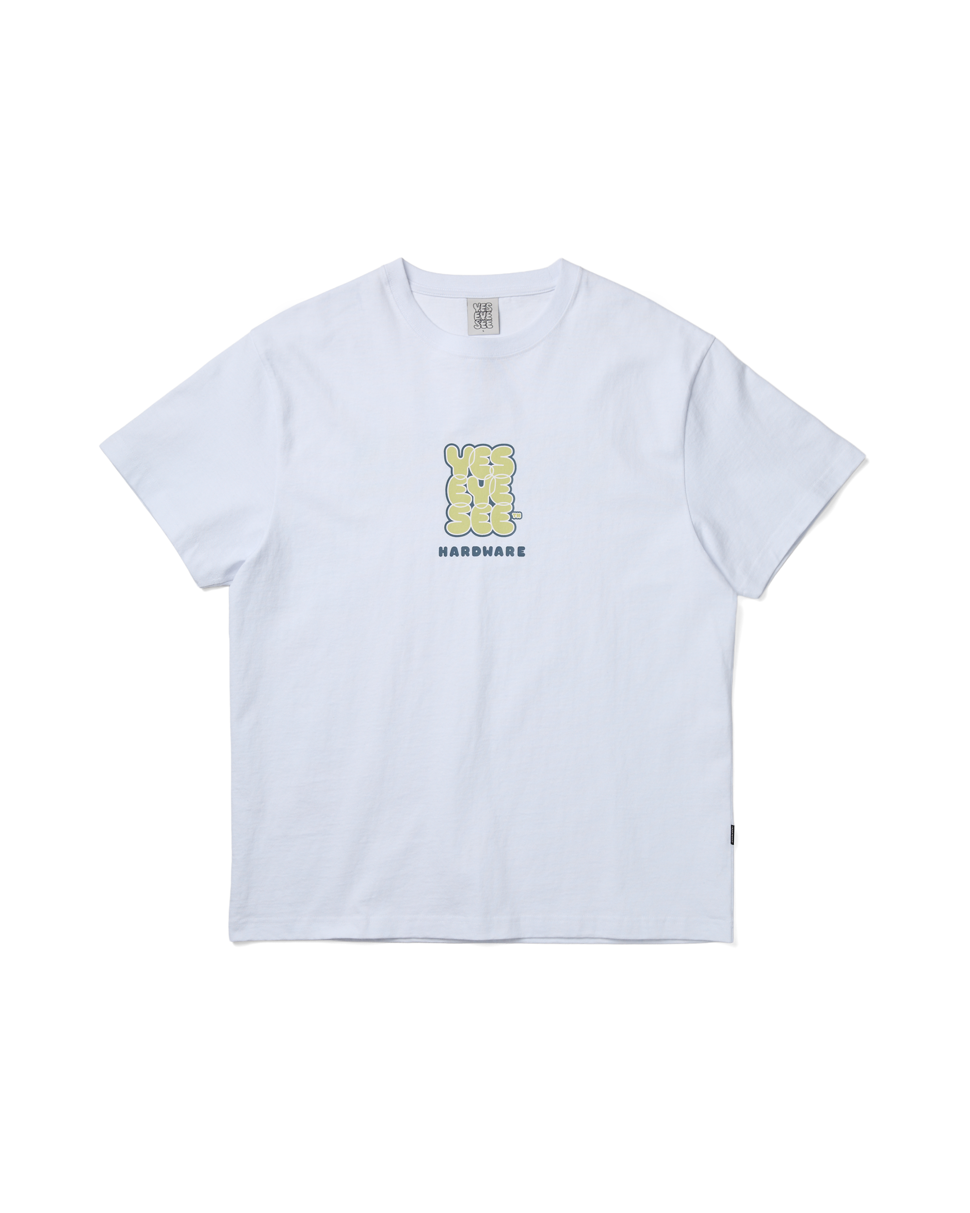 yeseyesee - C-Logo Hardware Tee (White) product image 1 | TRAB K-Fashion Australia