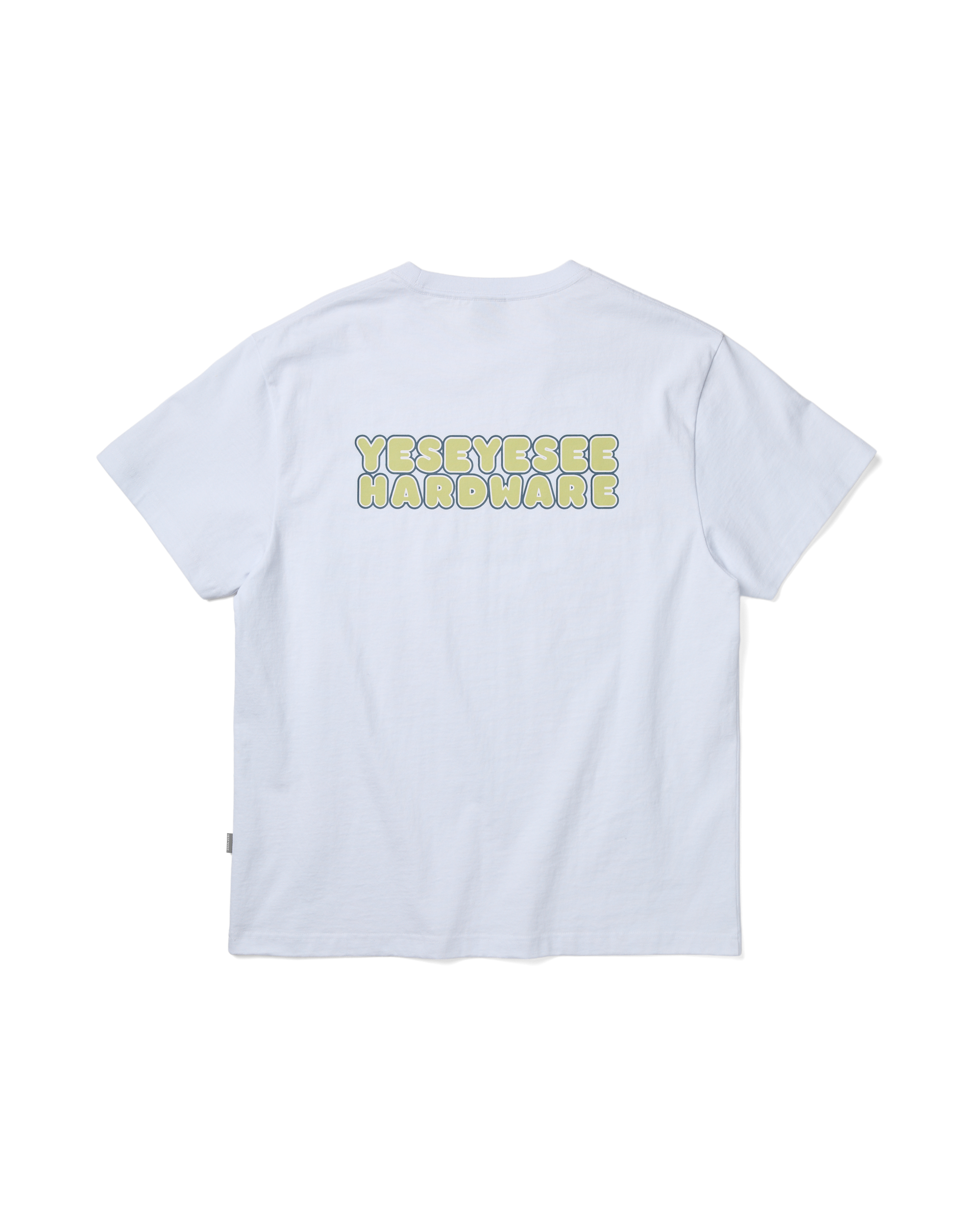 yeseyesee - C-Logo Hardware Tee (White) product image 2 | TRAB K-Fashion Australia