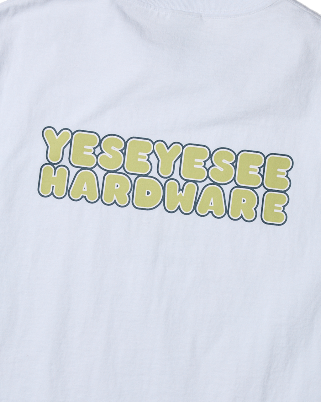 yeseyesee - C-Logo Hardware Tee (White) product image 4 | TRAB K-Fashion Australia
