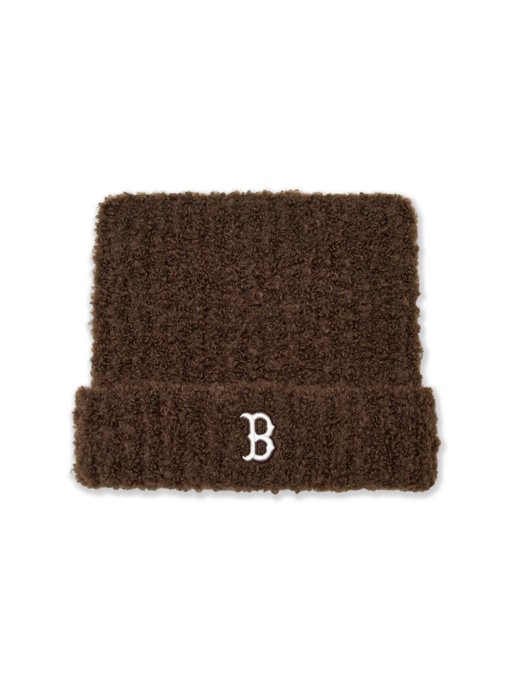MLB Korea - MLB Plush Meow Beanie Boston Red Sox (Brown) product image 3 | TRAB K-Fashion Australia