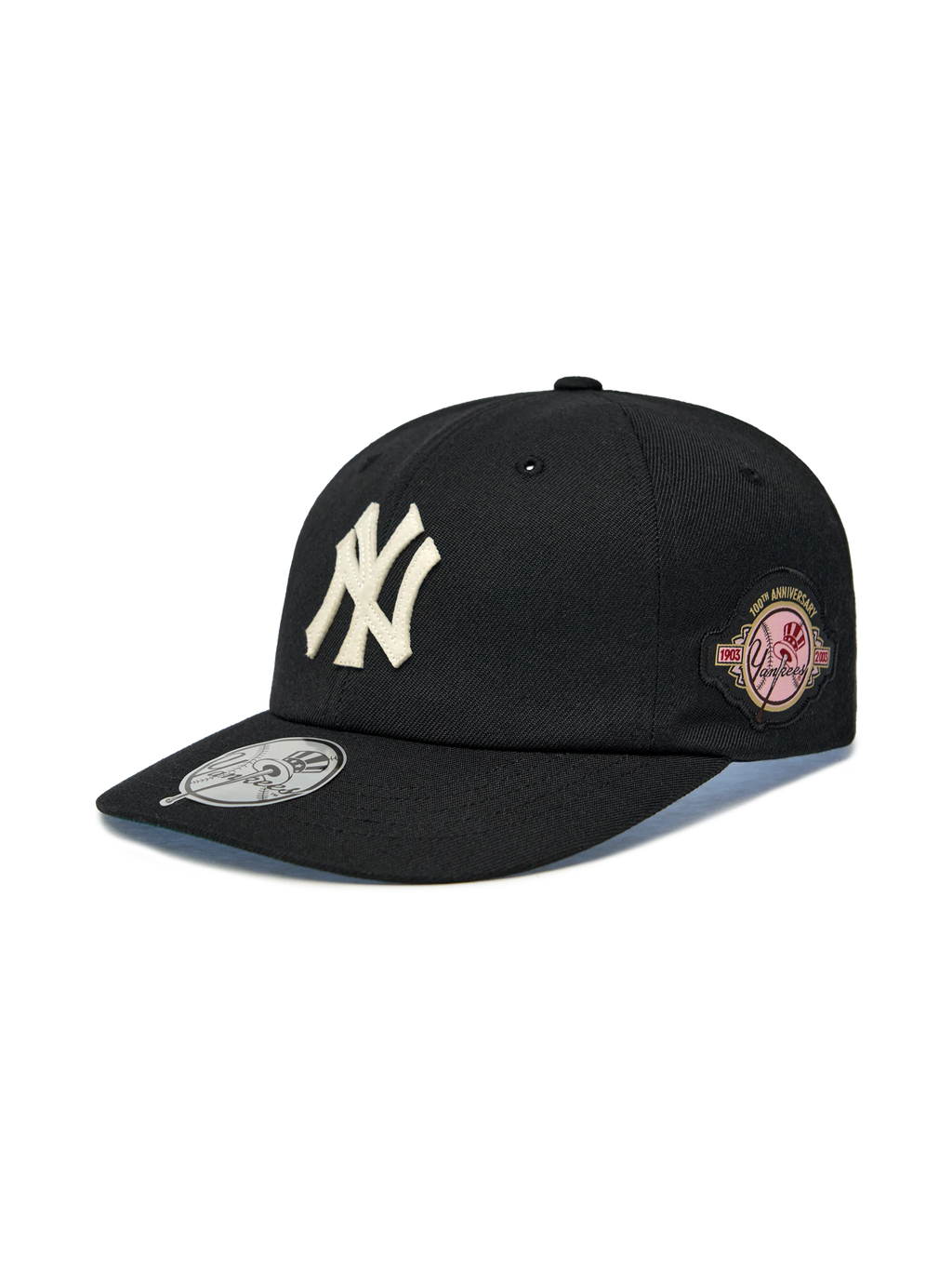 MLB Korea - MLB Signature Patch Unstructured Ball Cap New York Yankees (Black) product image 2 | TRAB K-Fashion Australia