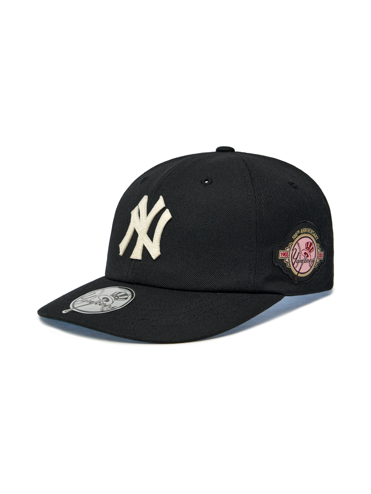 MLB Korea - MLB Signature Patch Unstructured Ball Cap New York Yankees (Black) product image 2 | TRAB K-Fashion Australia