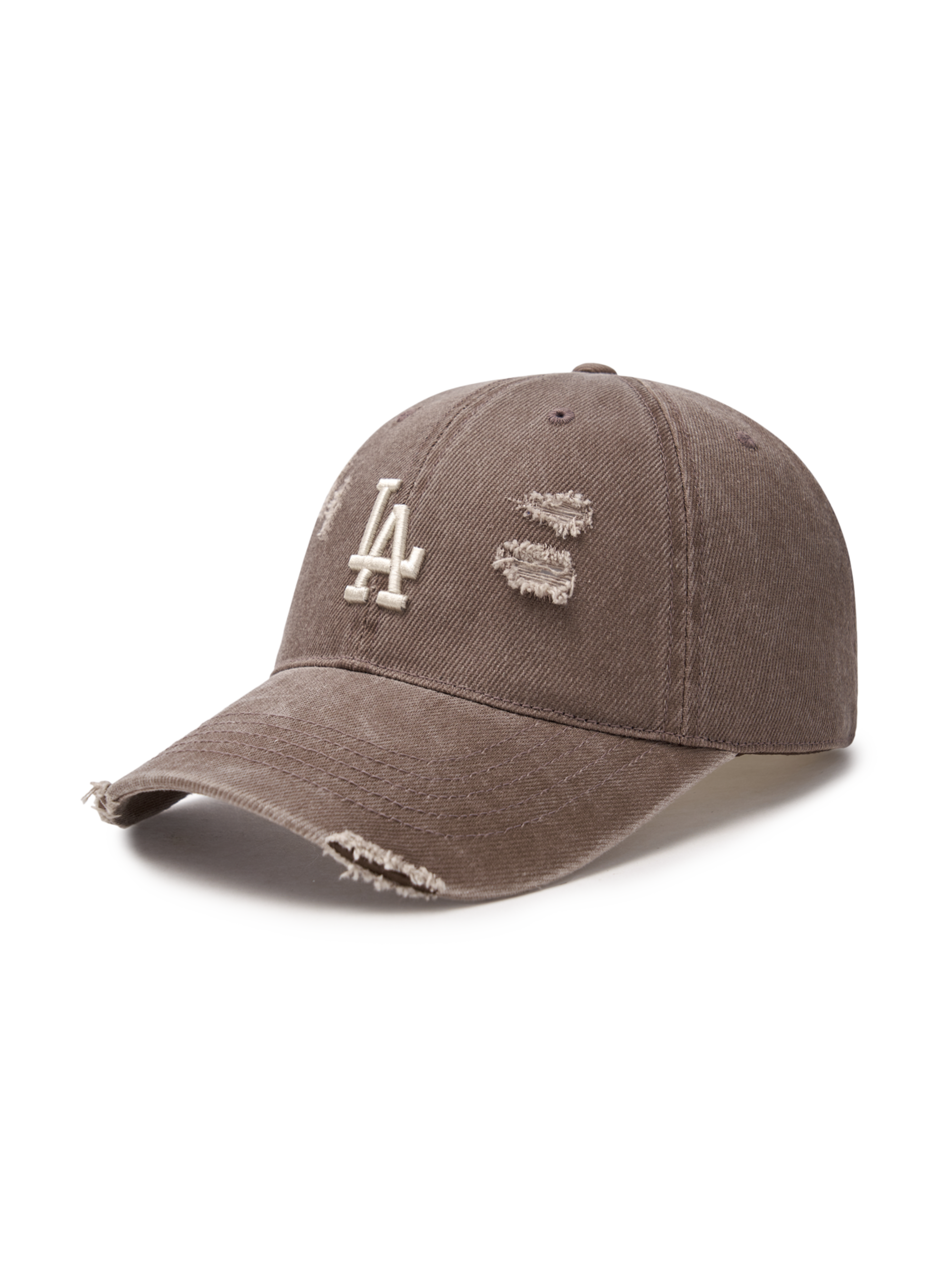 MLB Korea - MLB Damage Washing Unstructured Ball Cap LA Dodgers (Brown) product image 2 | TRAB K-Fashion Australia