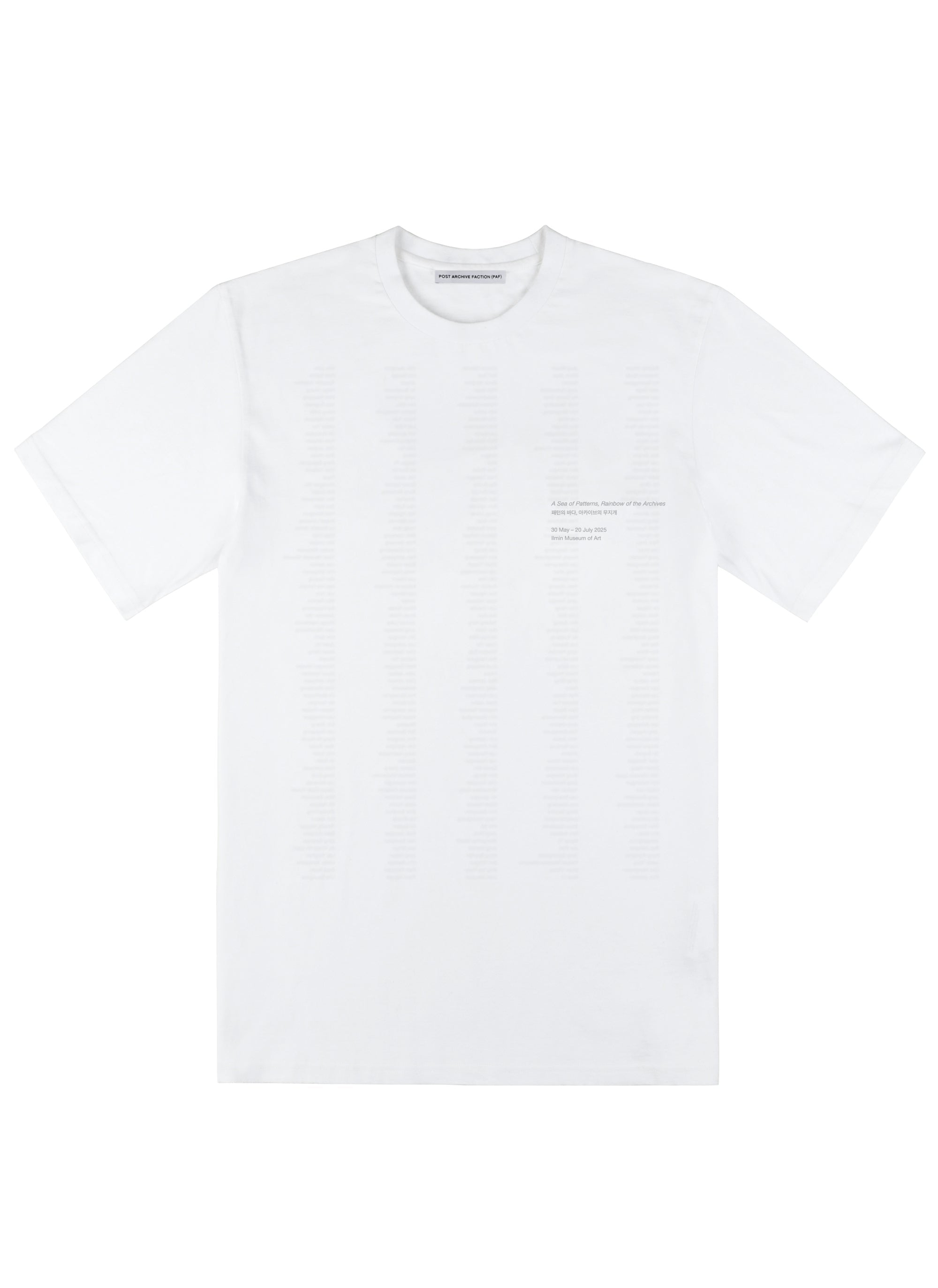 Post Archive Faction - ILMIN SOUVENIR TEE 2 (White) product image 1 | TRAB K-Fashion Australia