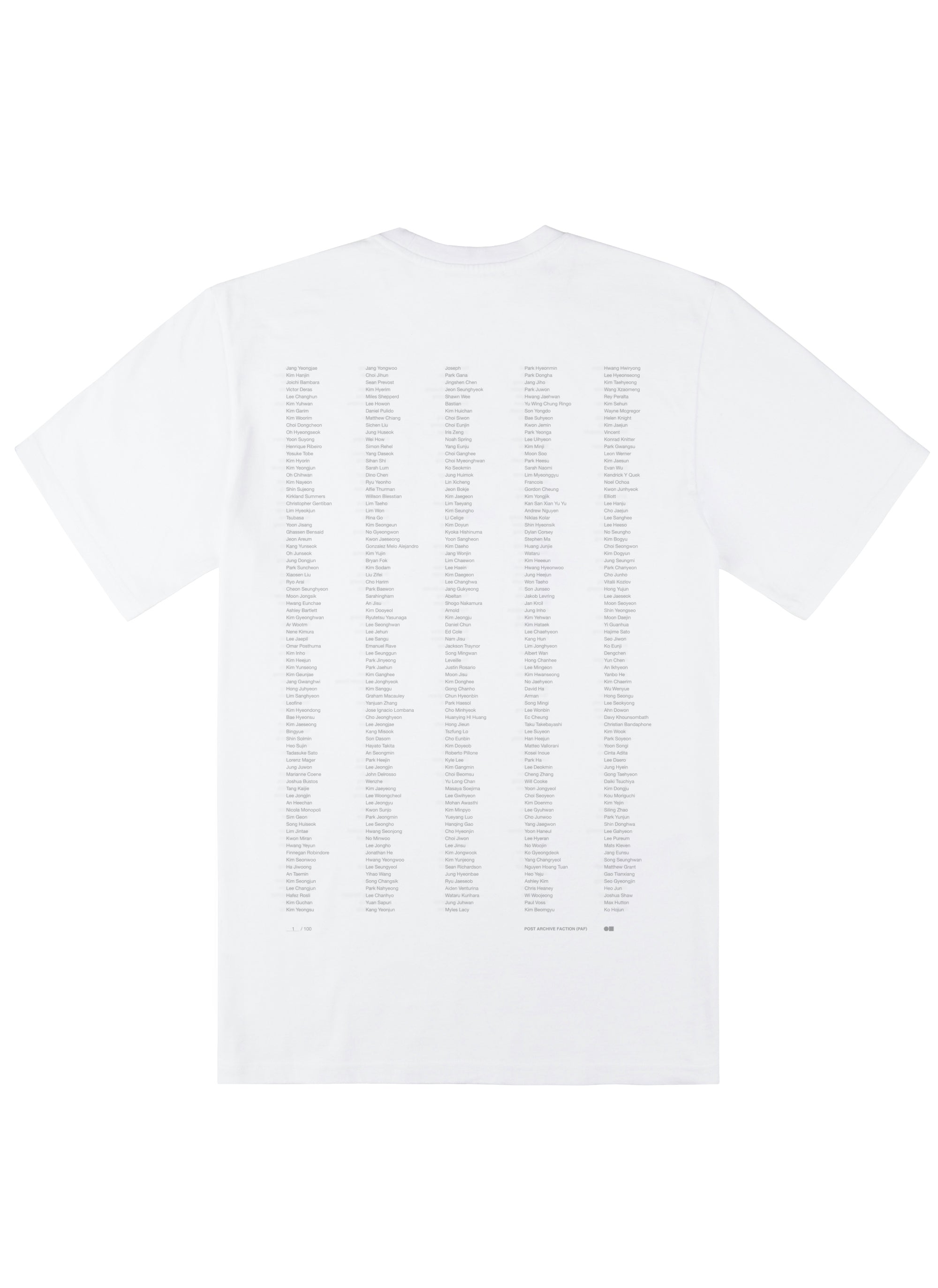 Post Archive Faction - ILMIN SOUVENIR TEE 2 (White) product image 2 | TRAB K-Fashion Australia