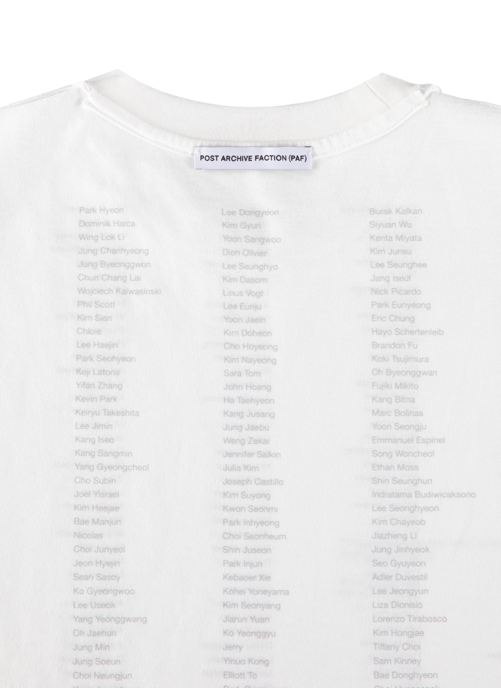 Post Archive Faction - ILMIN SOUVENIR TEE 2 (White) product image 5 | TRAB K-Fashion Australia