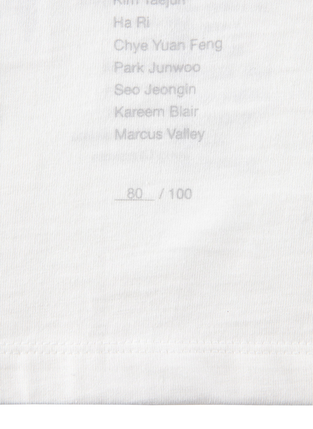 Post Archive Faction - ILMIN SOUVENIR TEE 2 (White) product image 6 | TRAB K-Fashion Australia