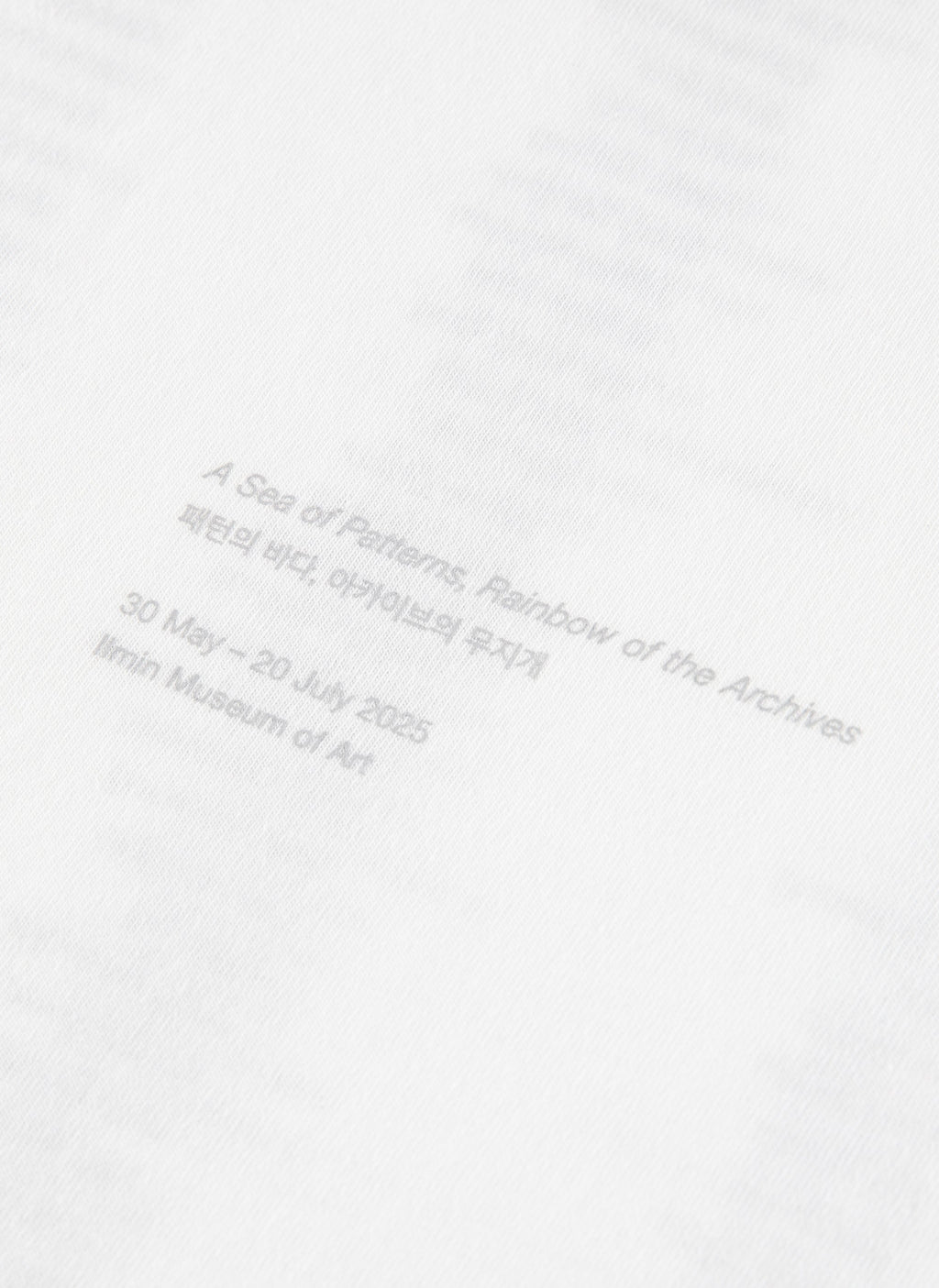 Post Archive Faction - ILMIN SOUVENIR TEE 2 (White) product image 7 | TRAB K-Fashion Australia