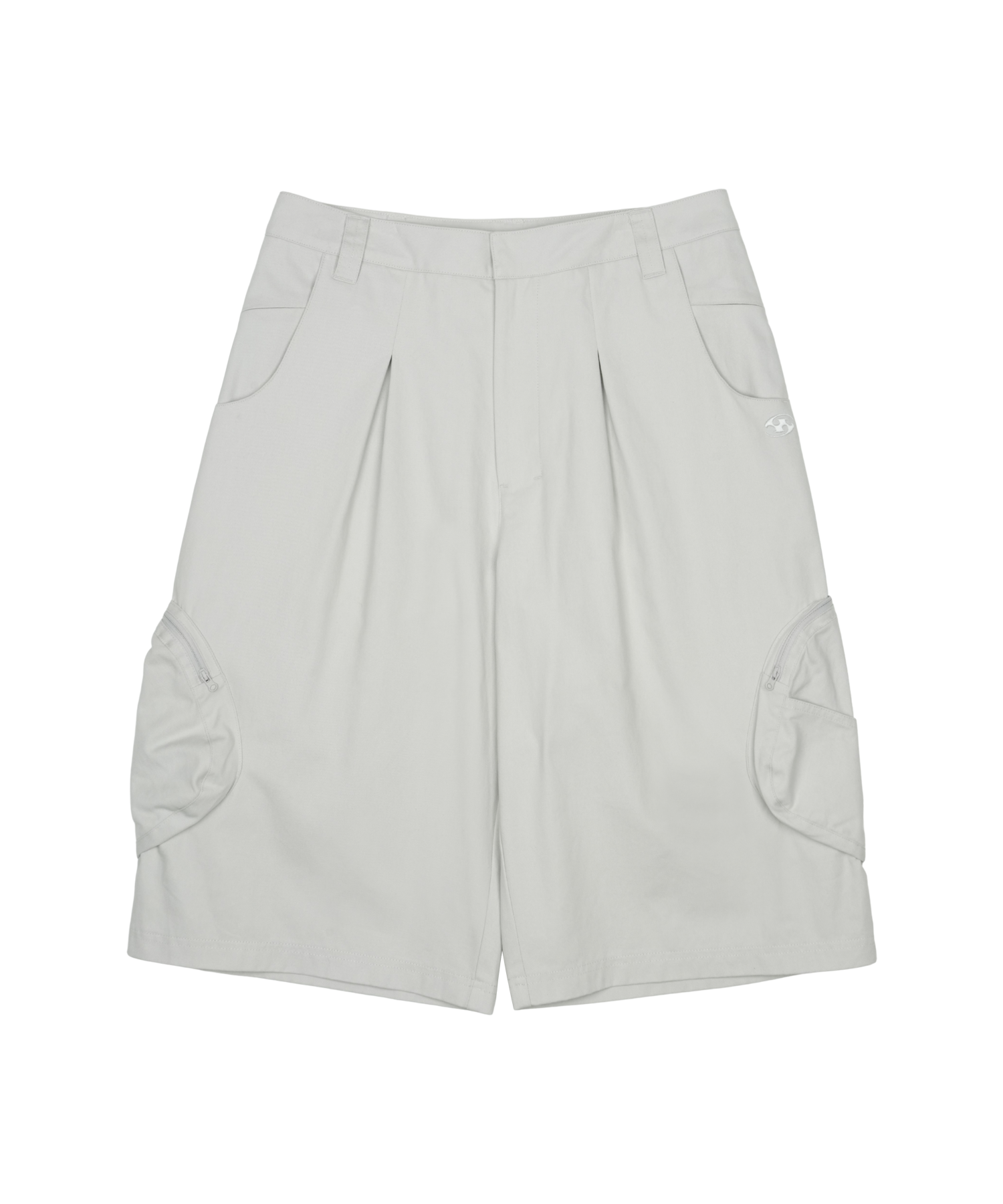 San San Gear - Cargo Shorts (Light Grey) product image 1 | TRAB K-Fashion Australia